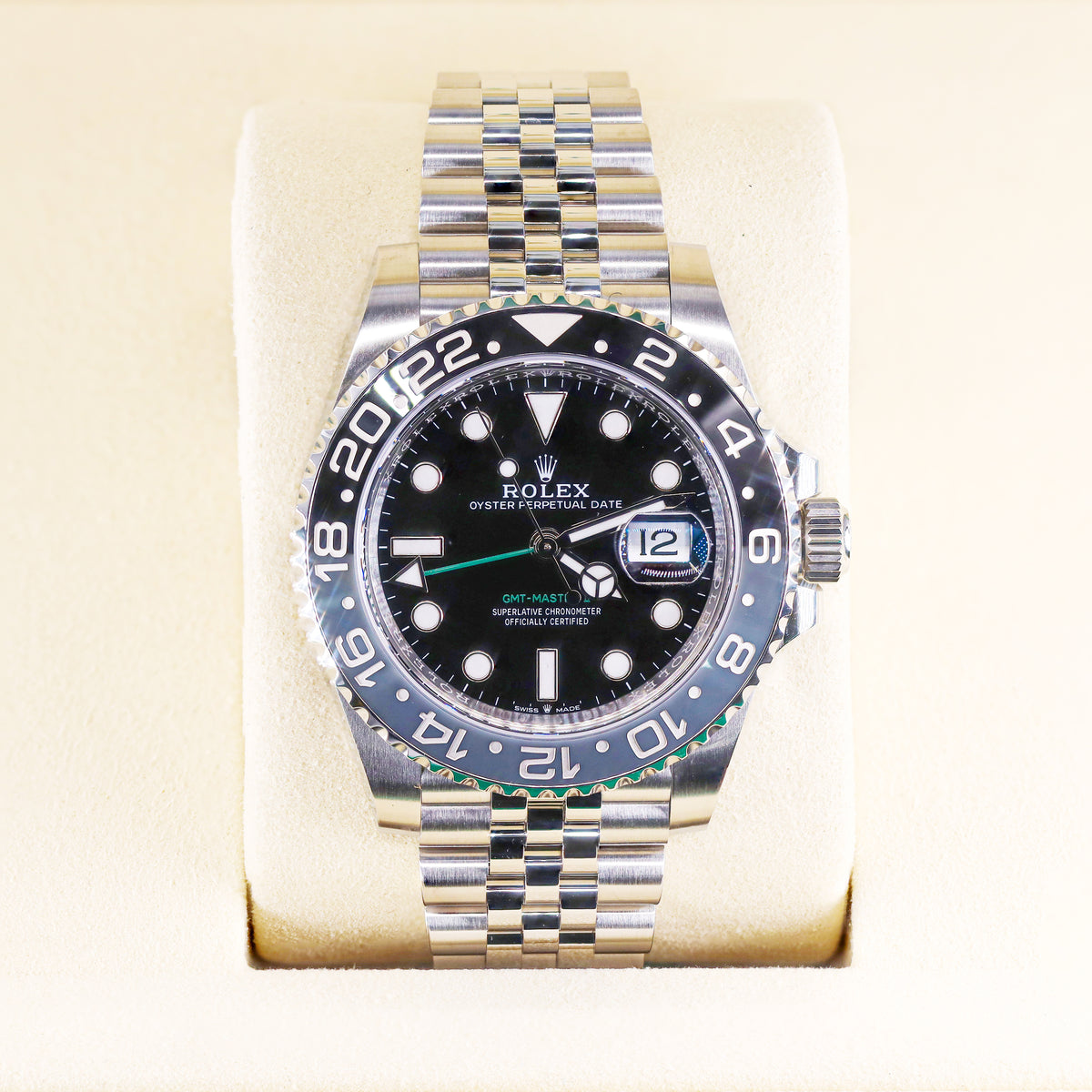 Rolex GMT-Master II Bruce Wayne 40mm 126710GRNR Jubilee Oystersteel Bracelet