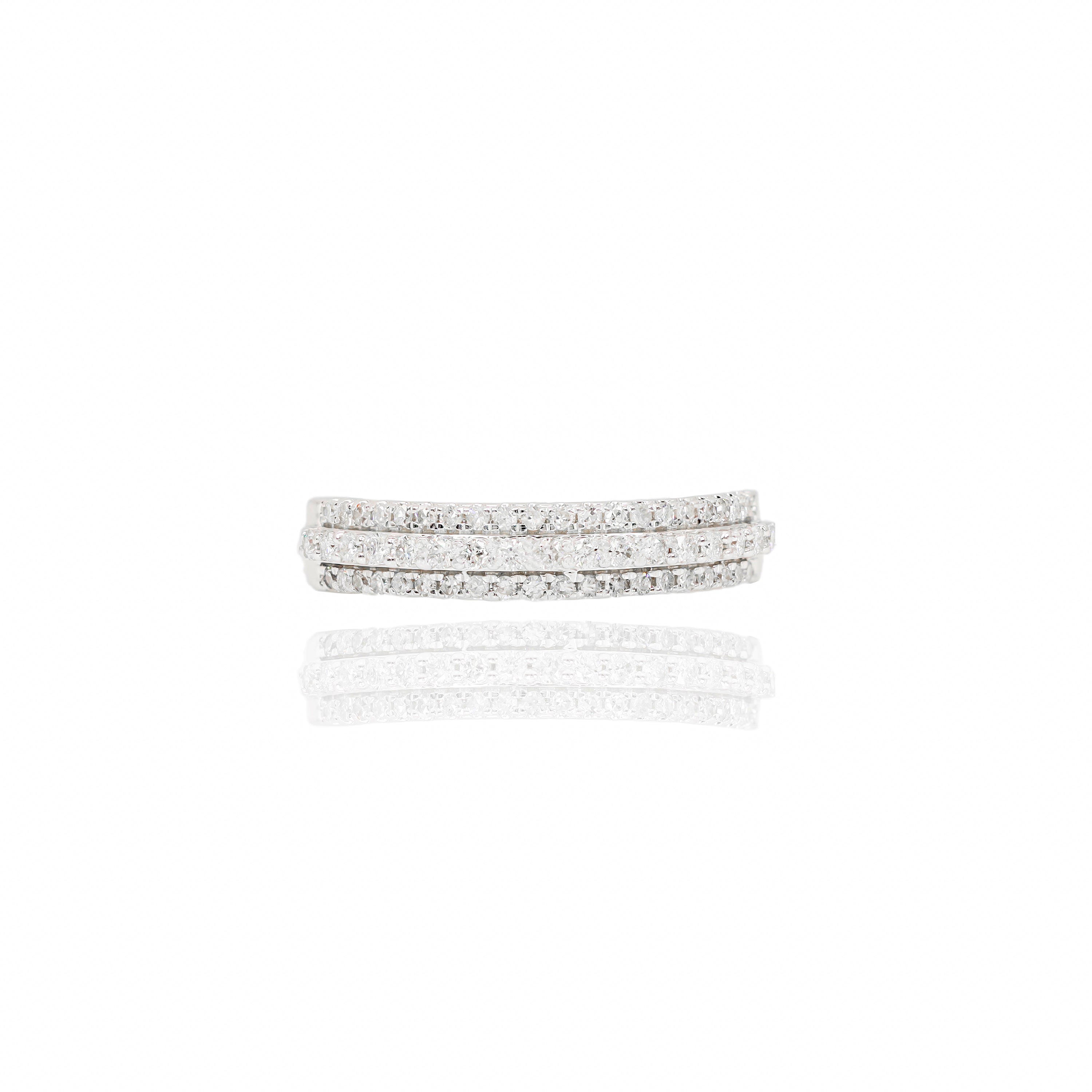 Diamond Heart Shaped Engagement Ring & Band
