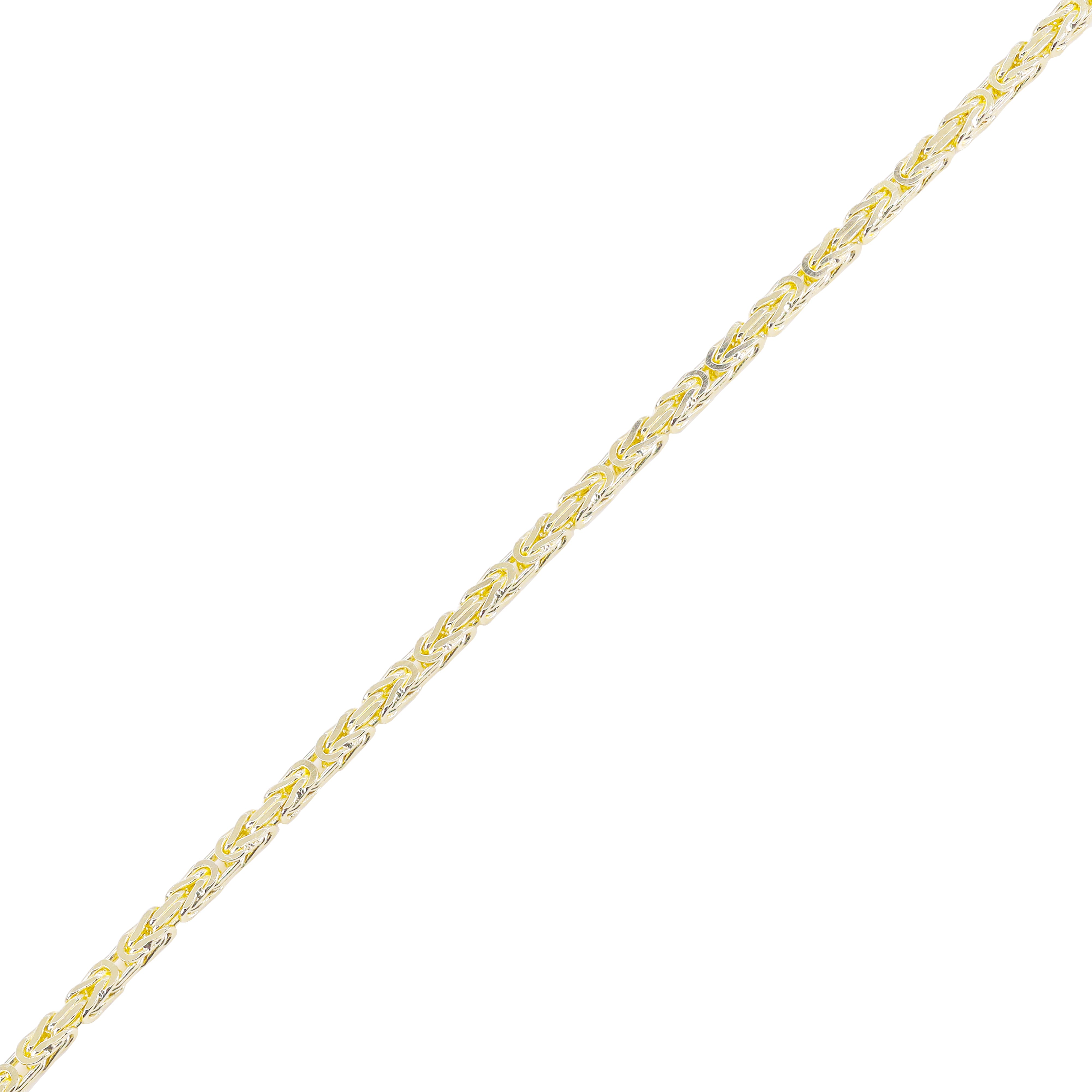 14KT Solid Byzantine Gold Bracelet