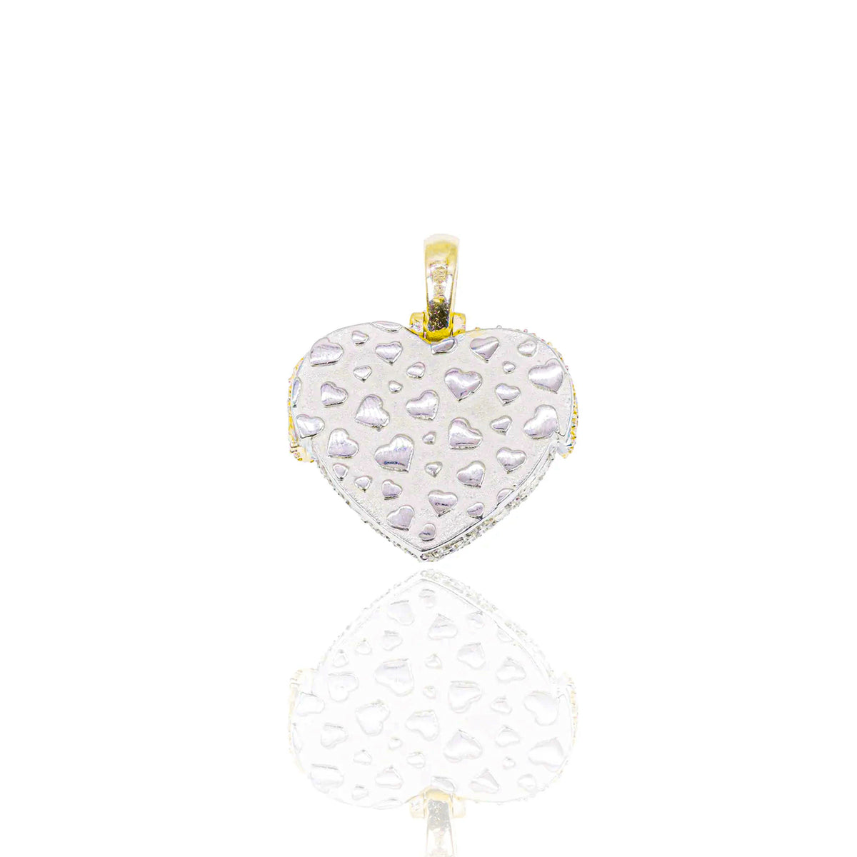 Pouring Over Love Diamond Pendant