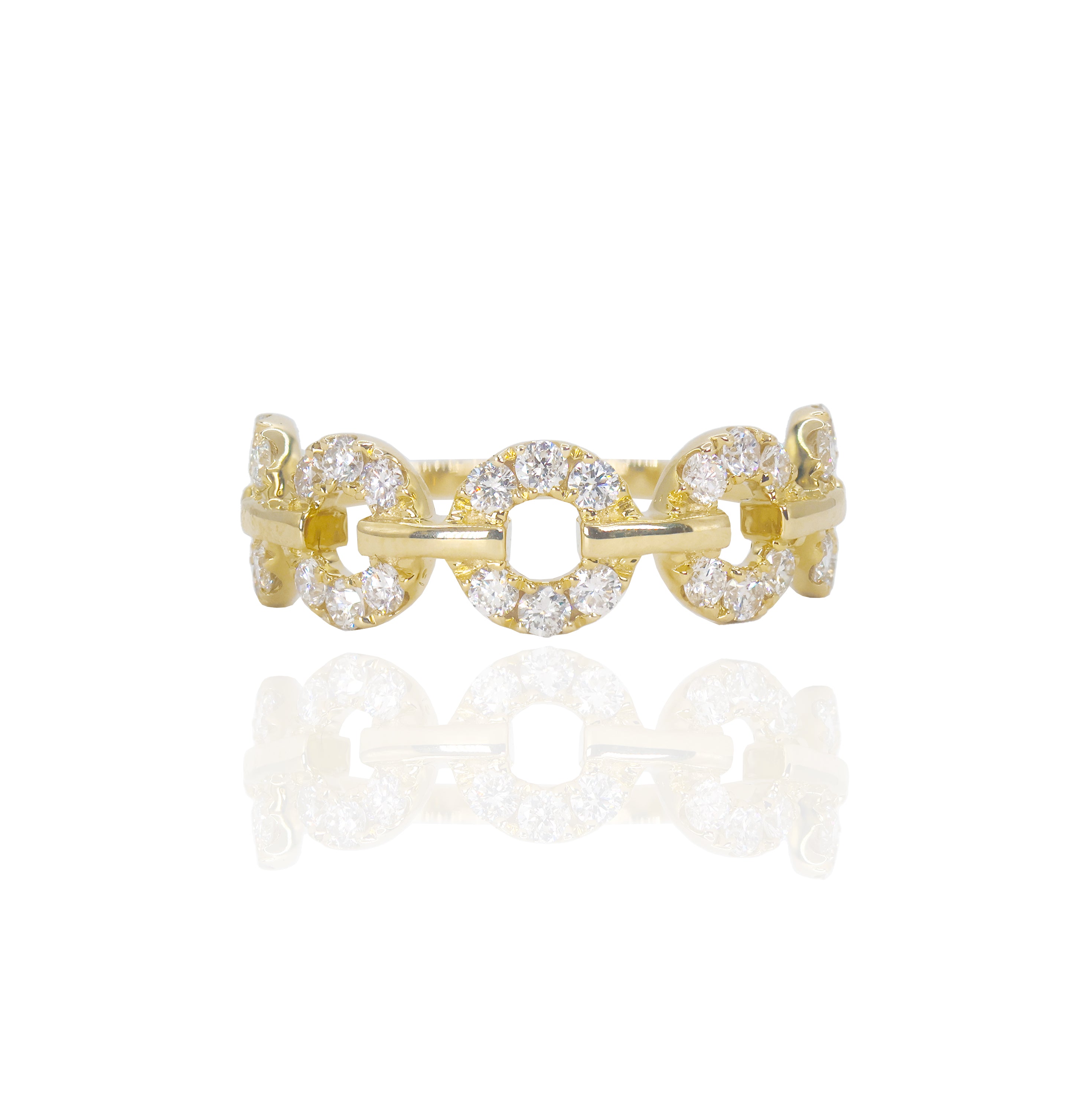 Halo Diamond Band