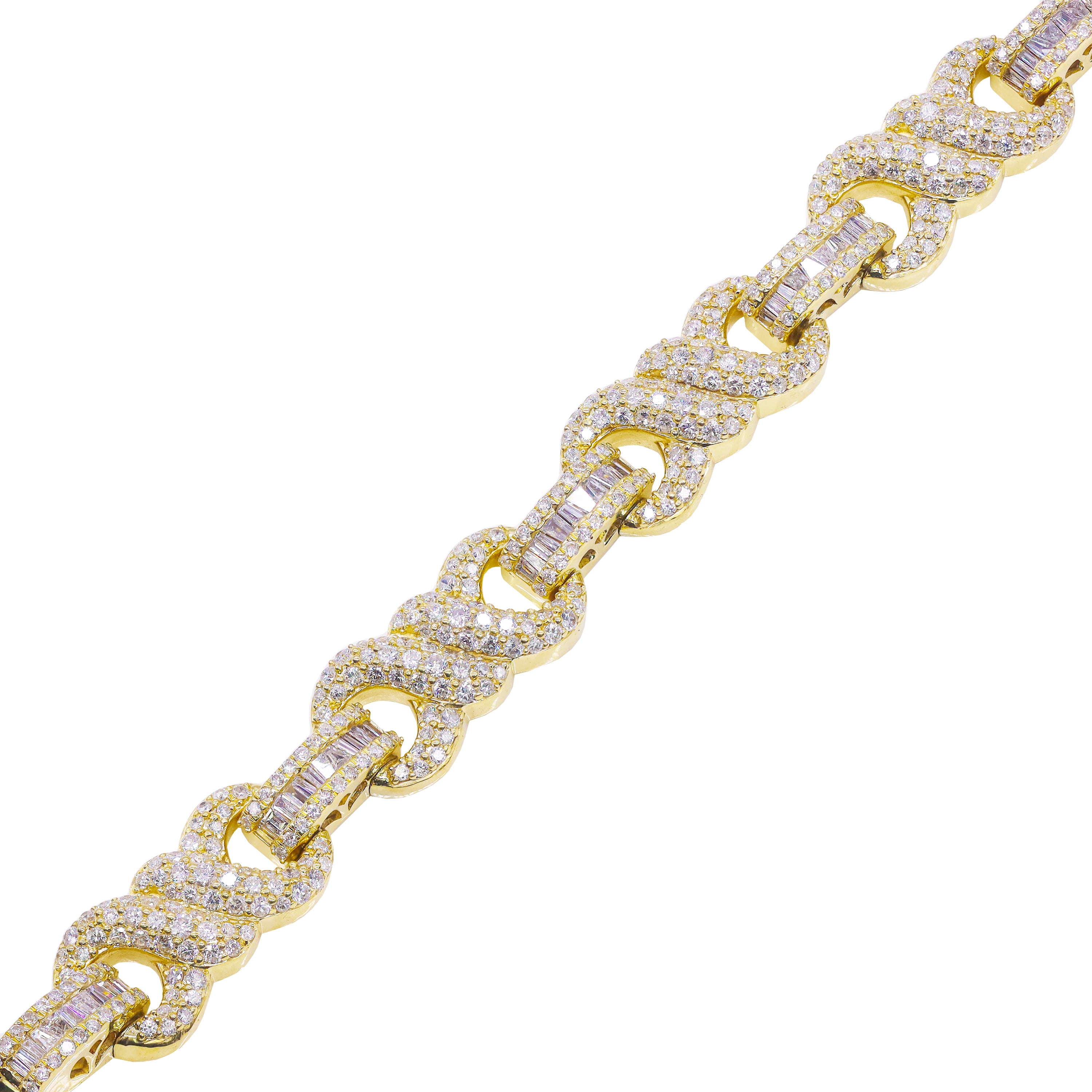 Infinity Tied Diamond Bracelet