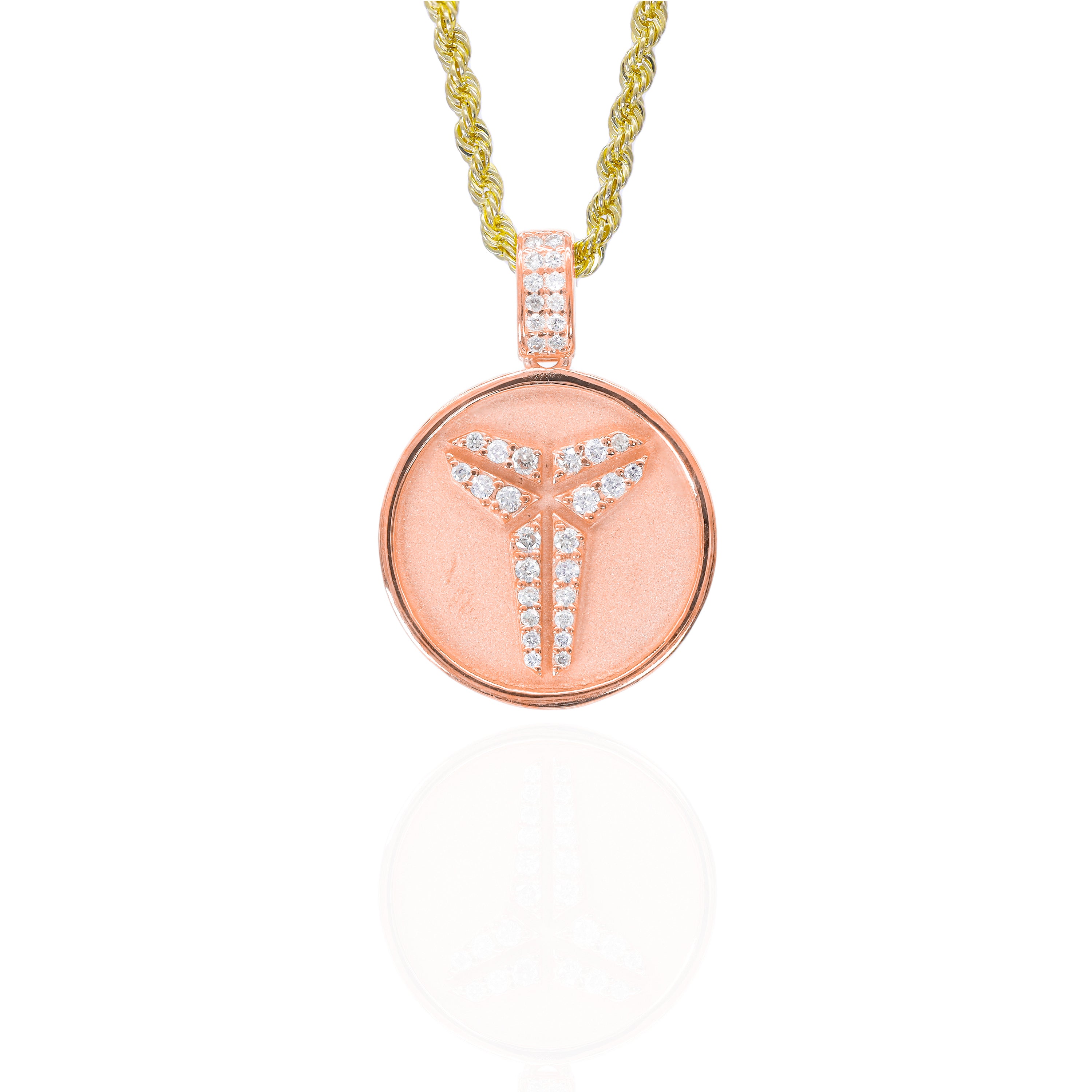 The Gold Mamba Diamond Pendant