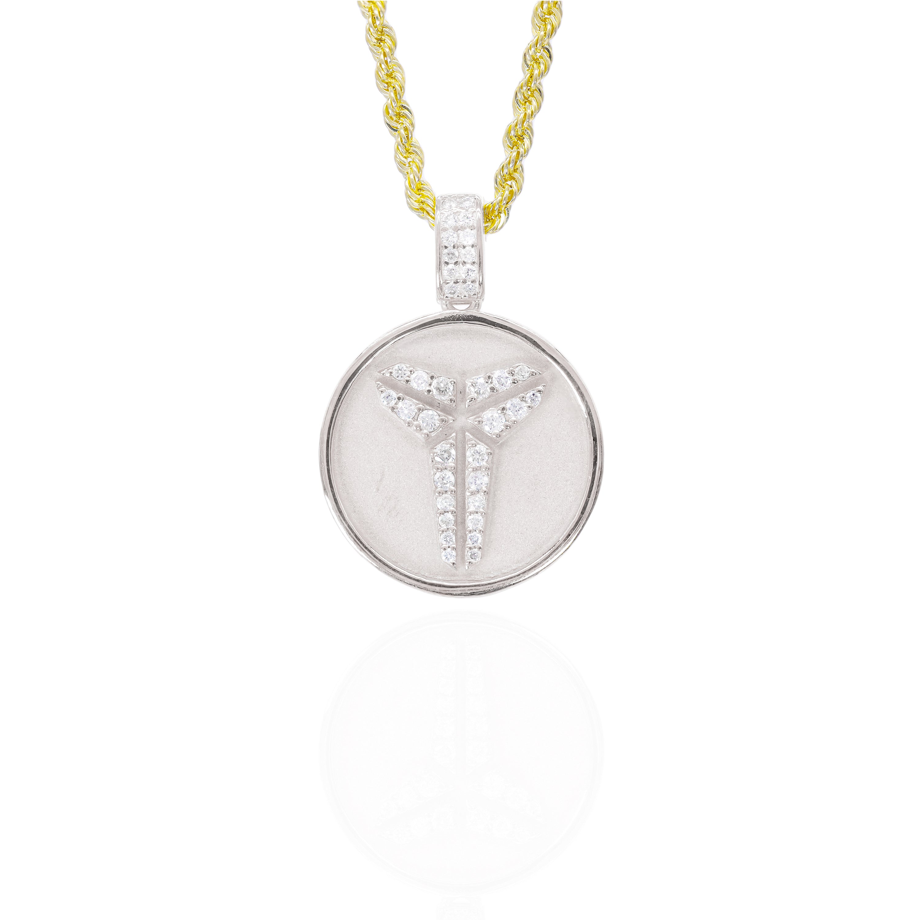 The Gold Mamba Diamond Pendant