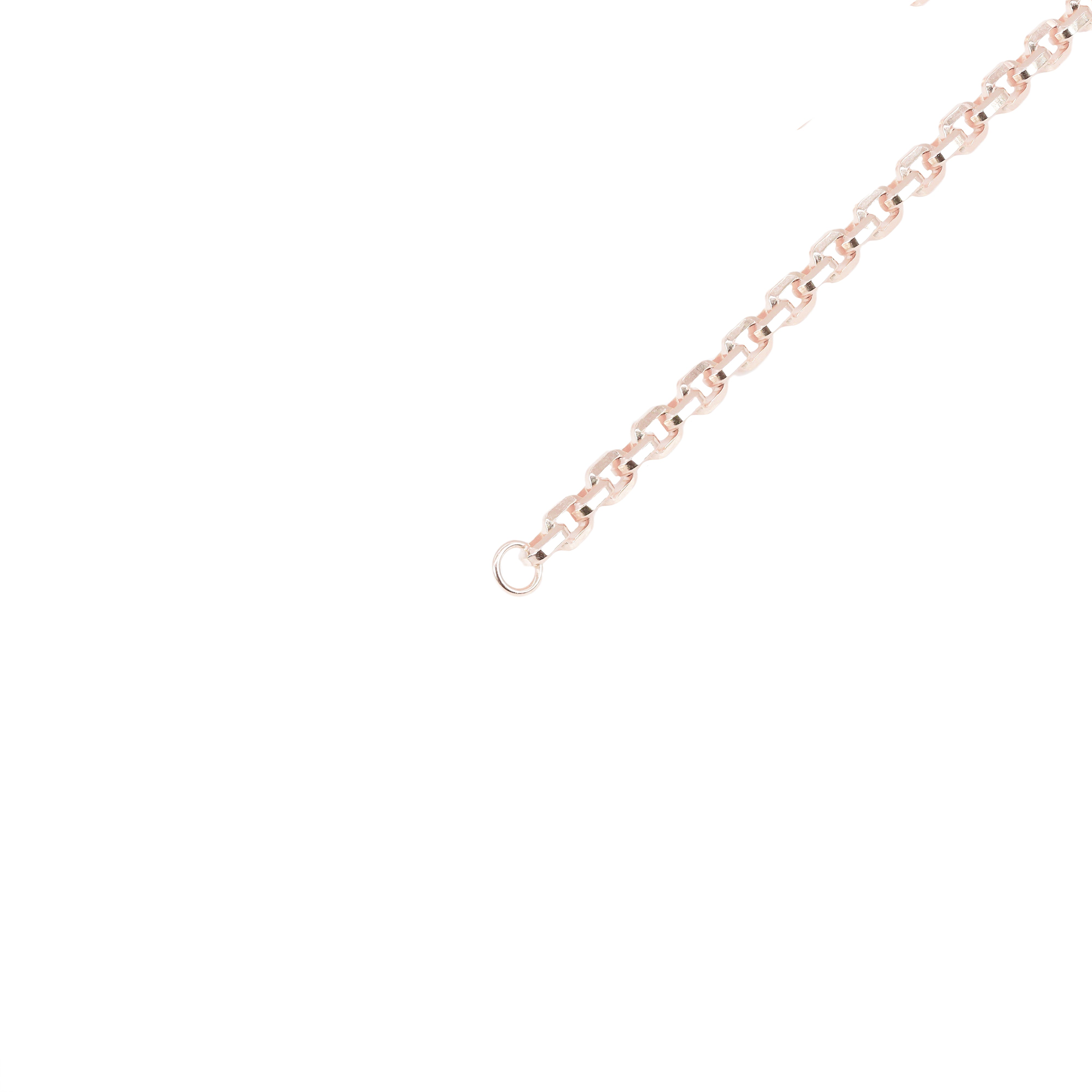 14KT Solid Hermes Link Rose Gold Chain