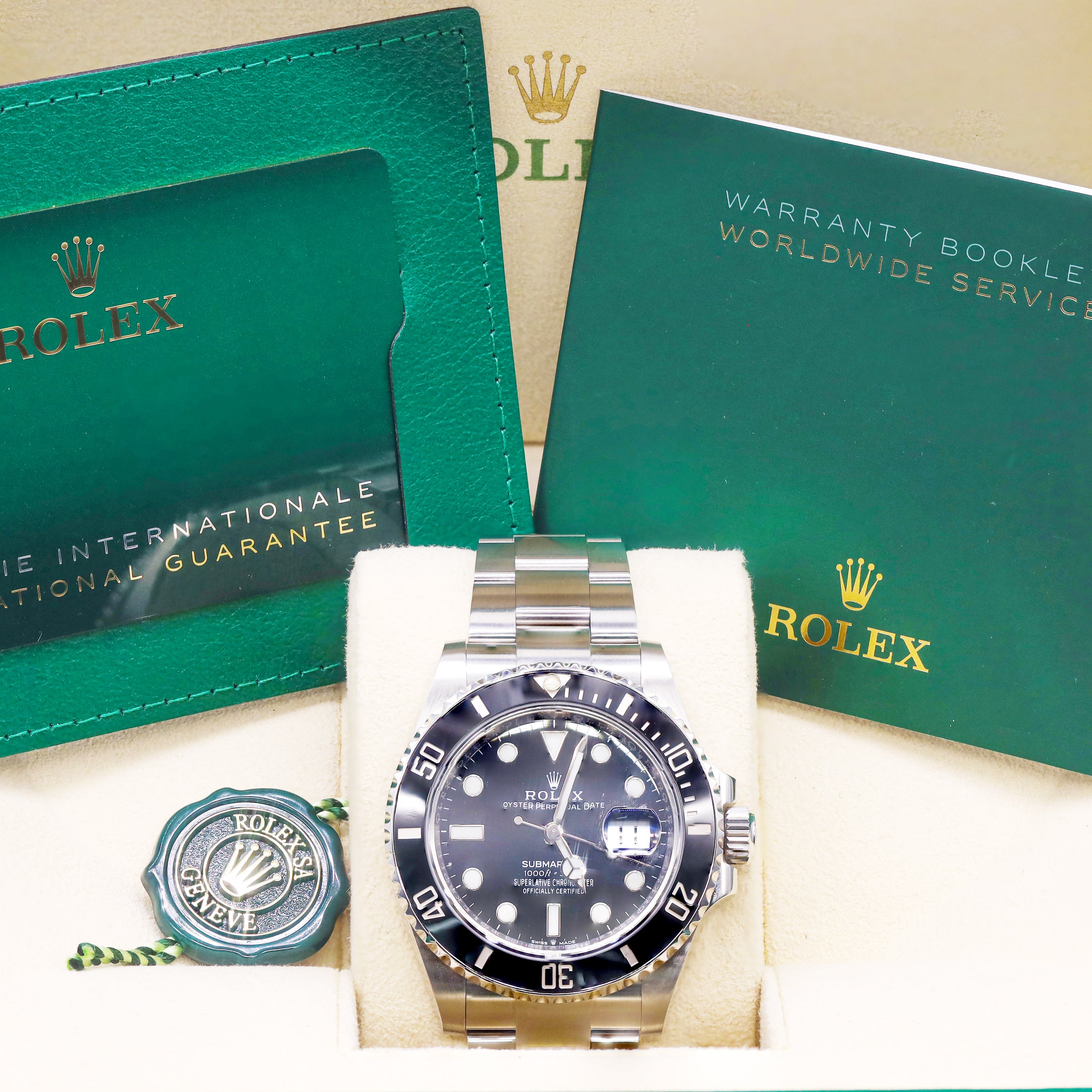 Rolex 126610LN Submariner Date 41mm Black Dial Cerachrom Bezel