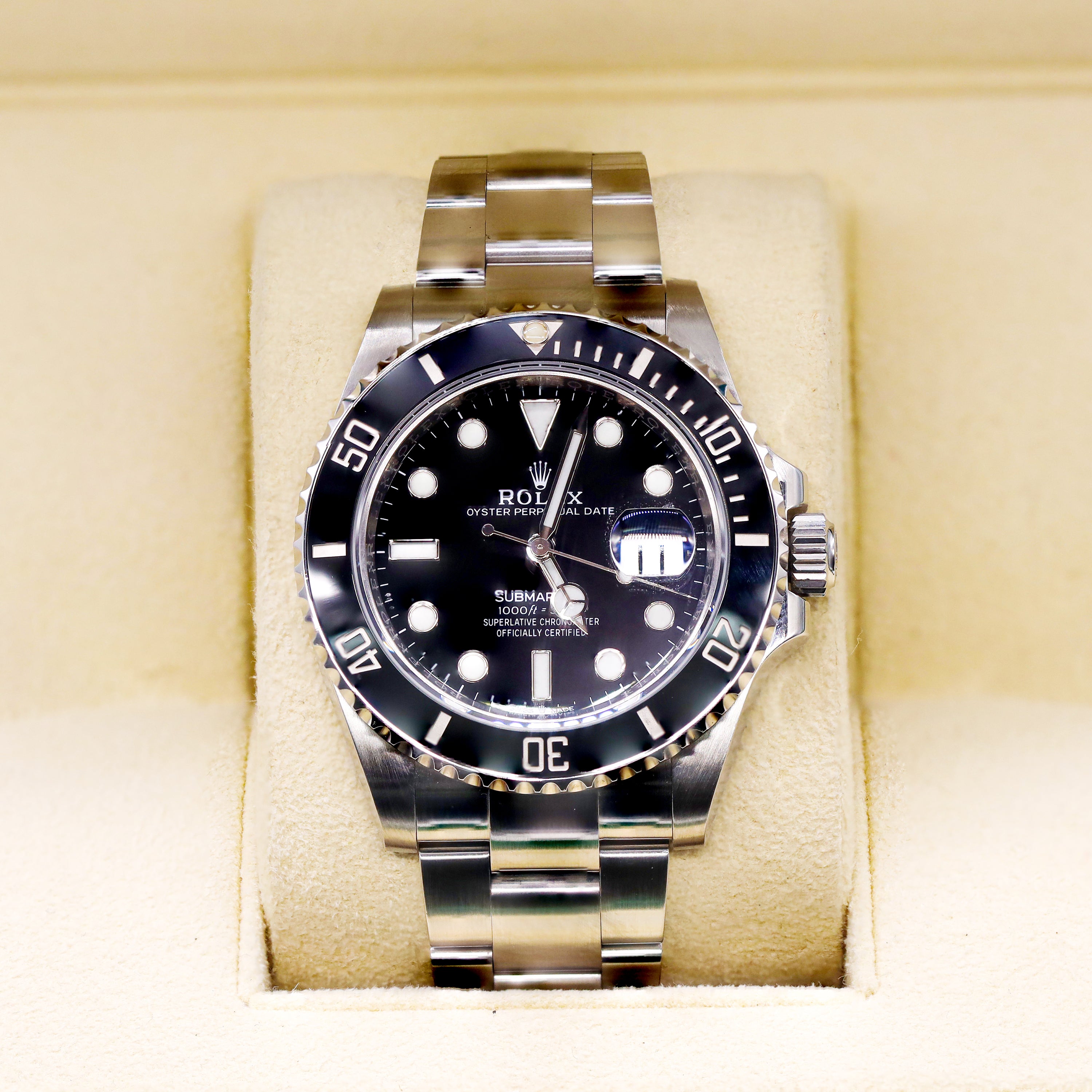 Rolex 126610LN Submariner Date 41mm Black Dial Cerachrom Bezel