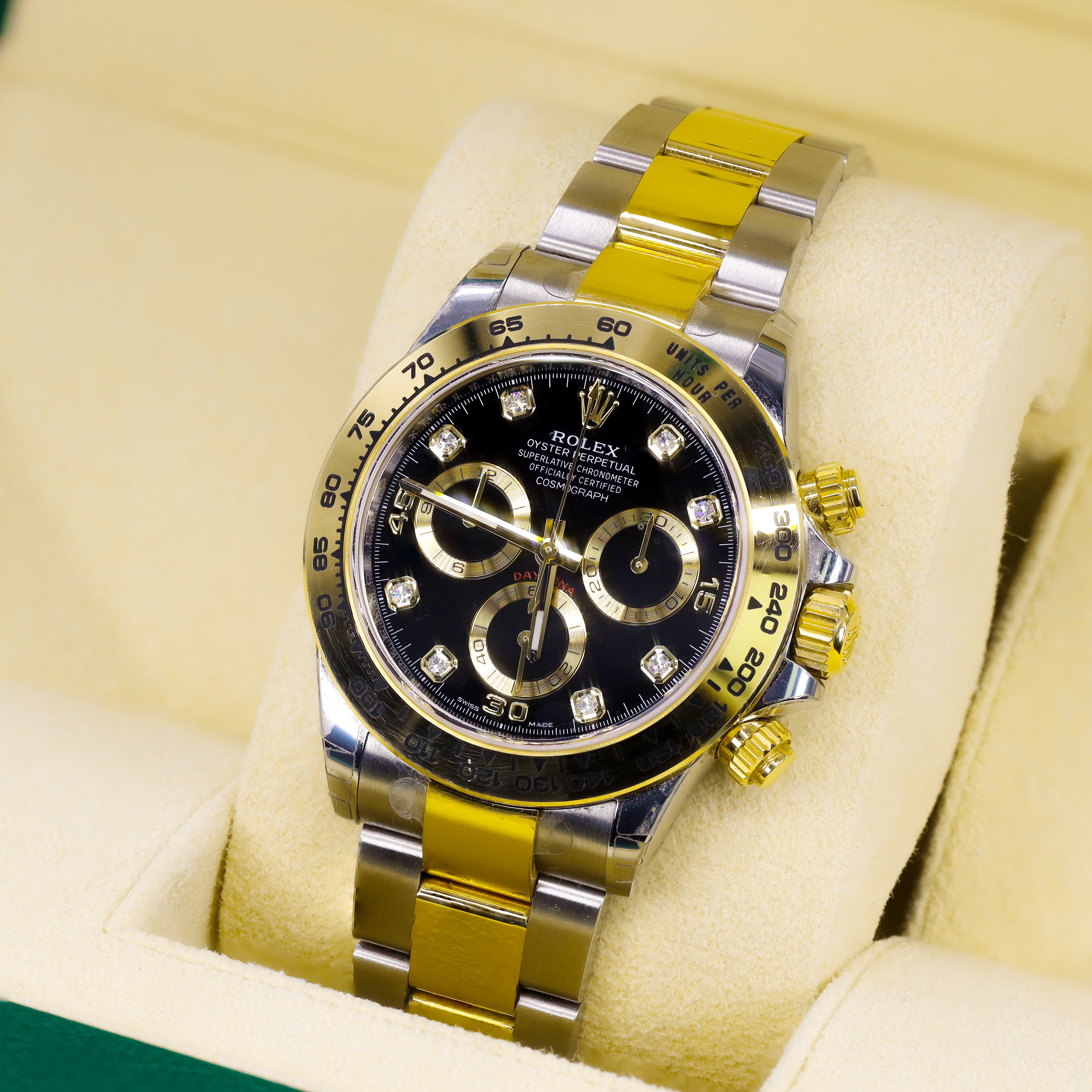 ROLEX 116503 Cosmograph DAYTONA 40MM BLACK DIAMOND DIAL