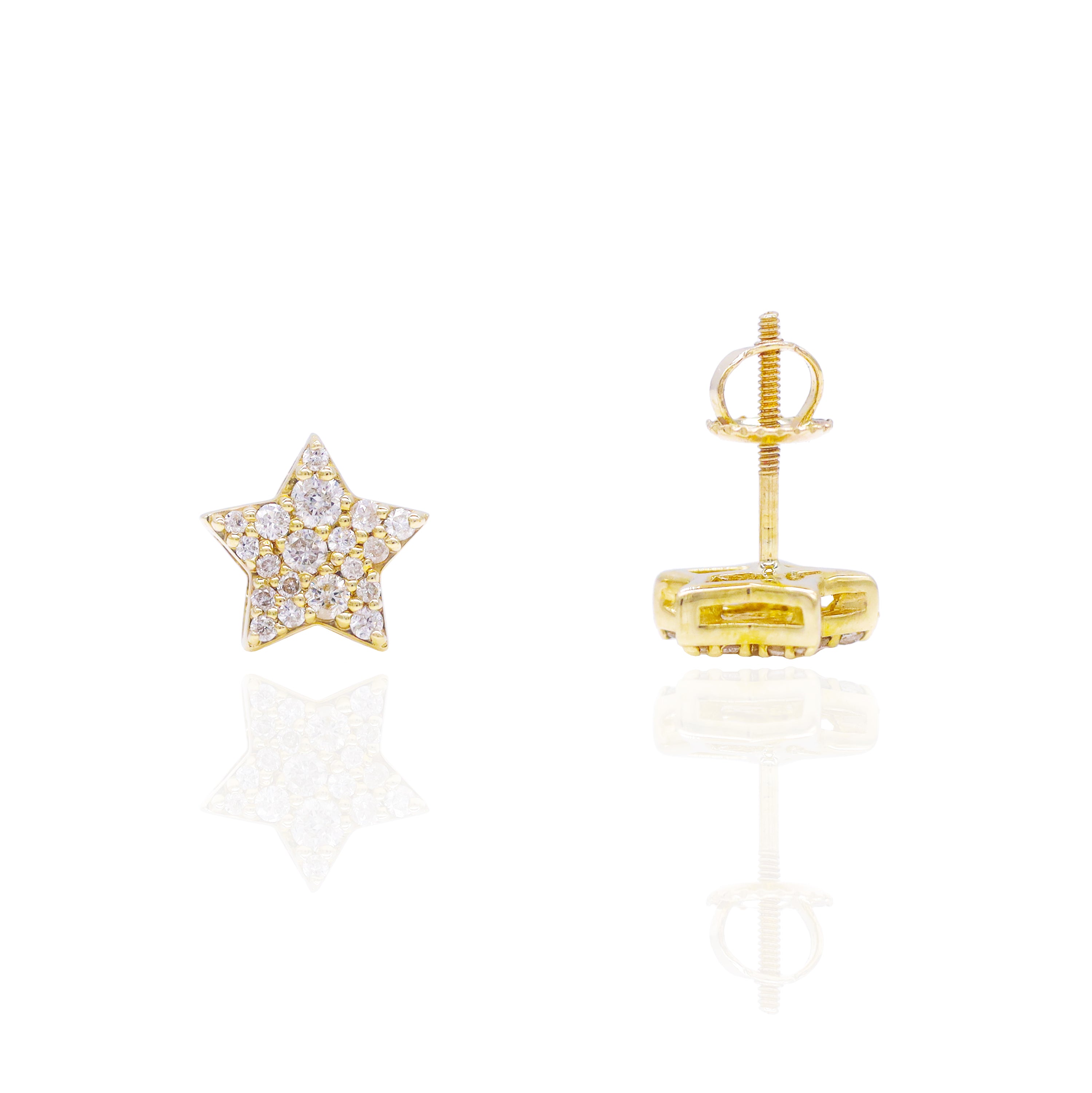 Star Mosaic Diamond Earrings