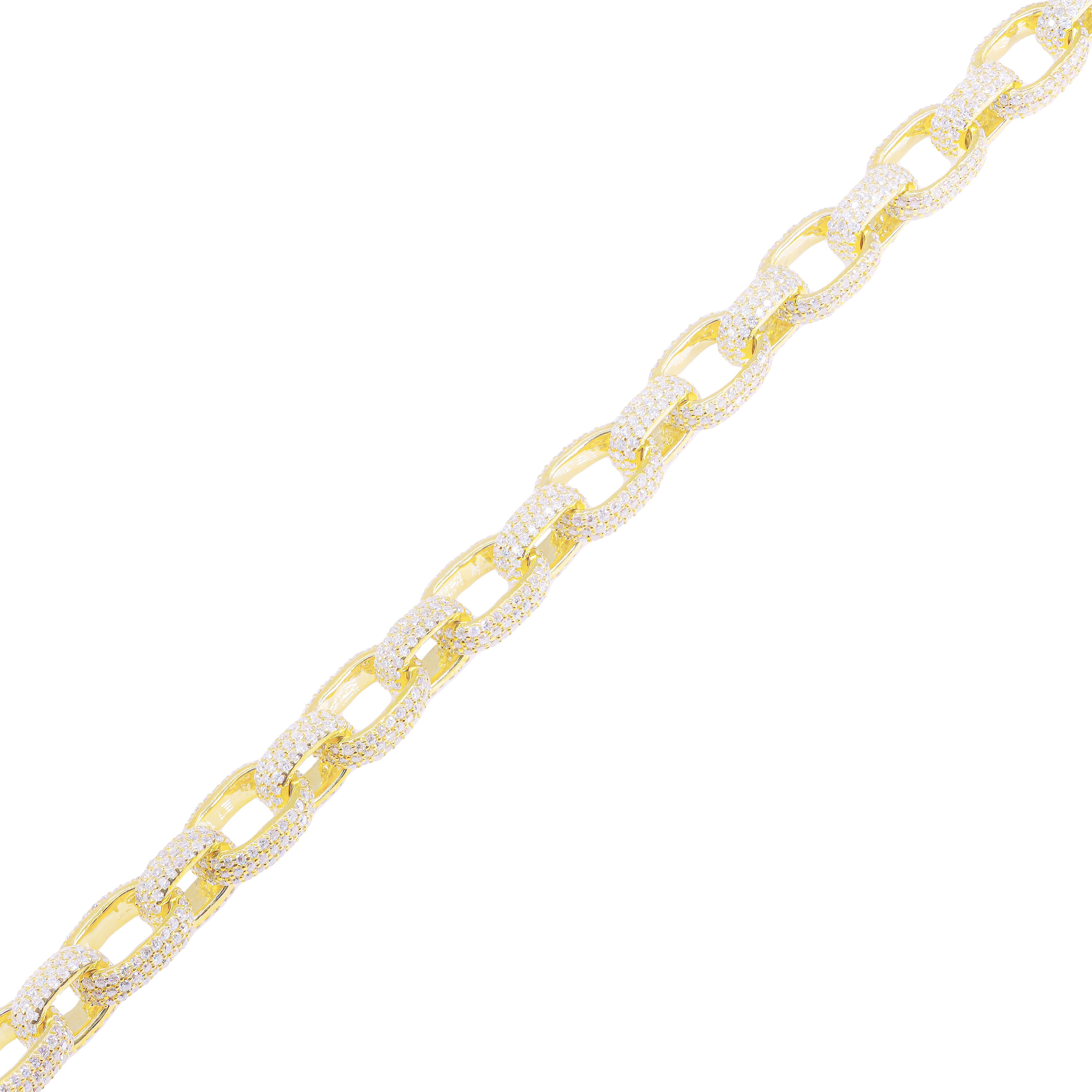 Diamond Hermes Link Chain