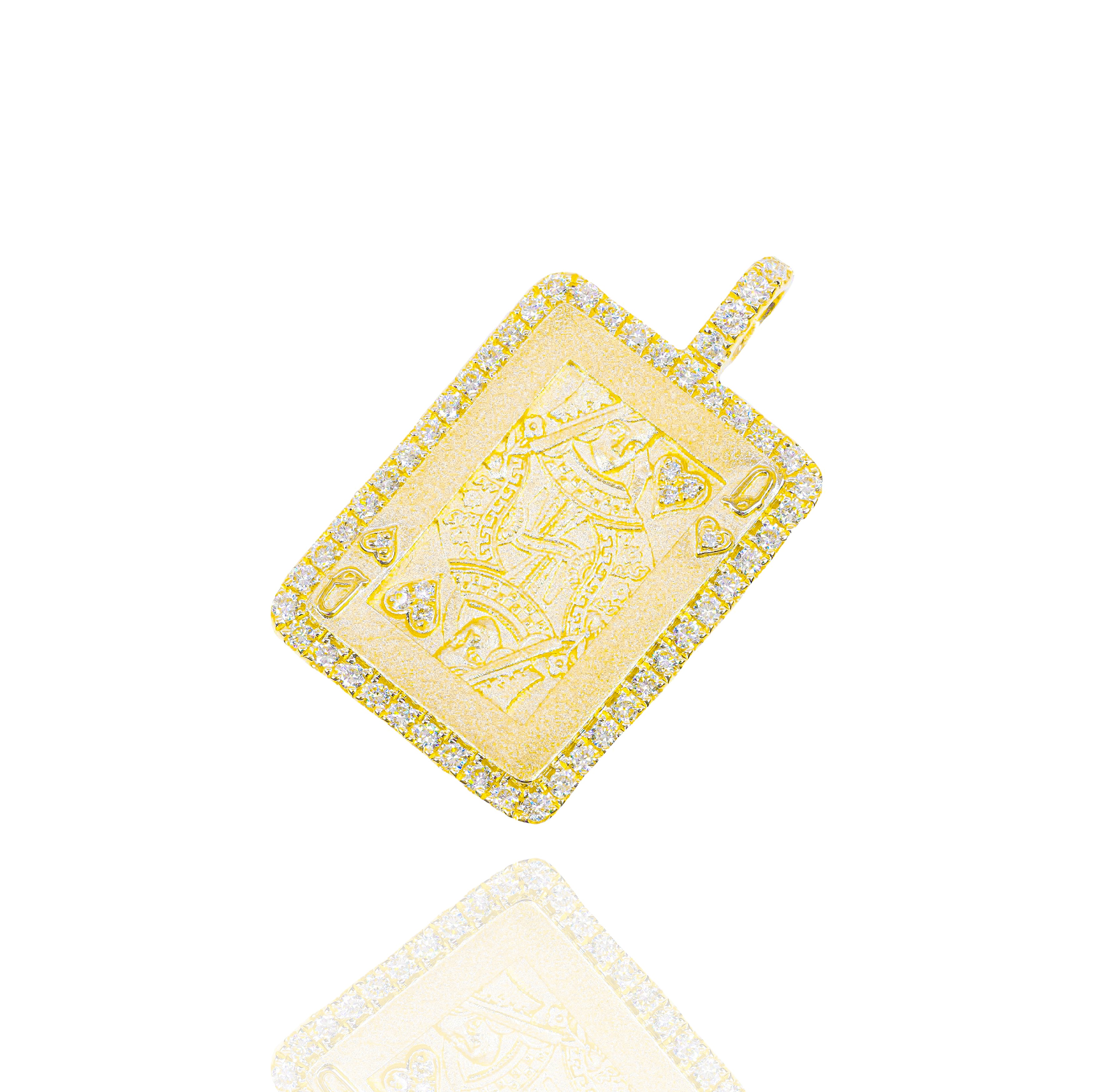 Queen of Hearts Diamond Pendant