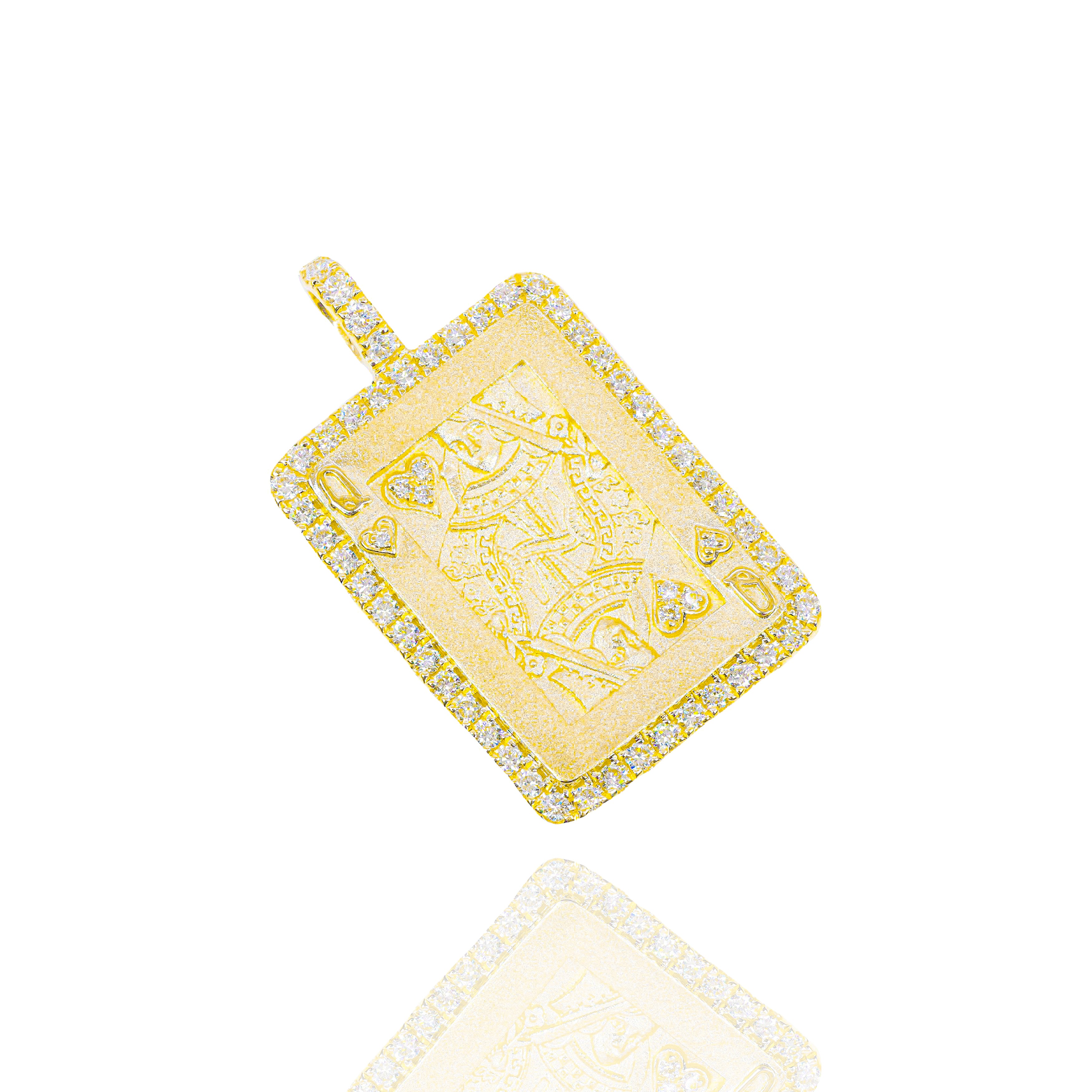 Queen of Hearts Diamond Pendant