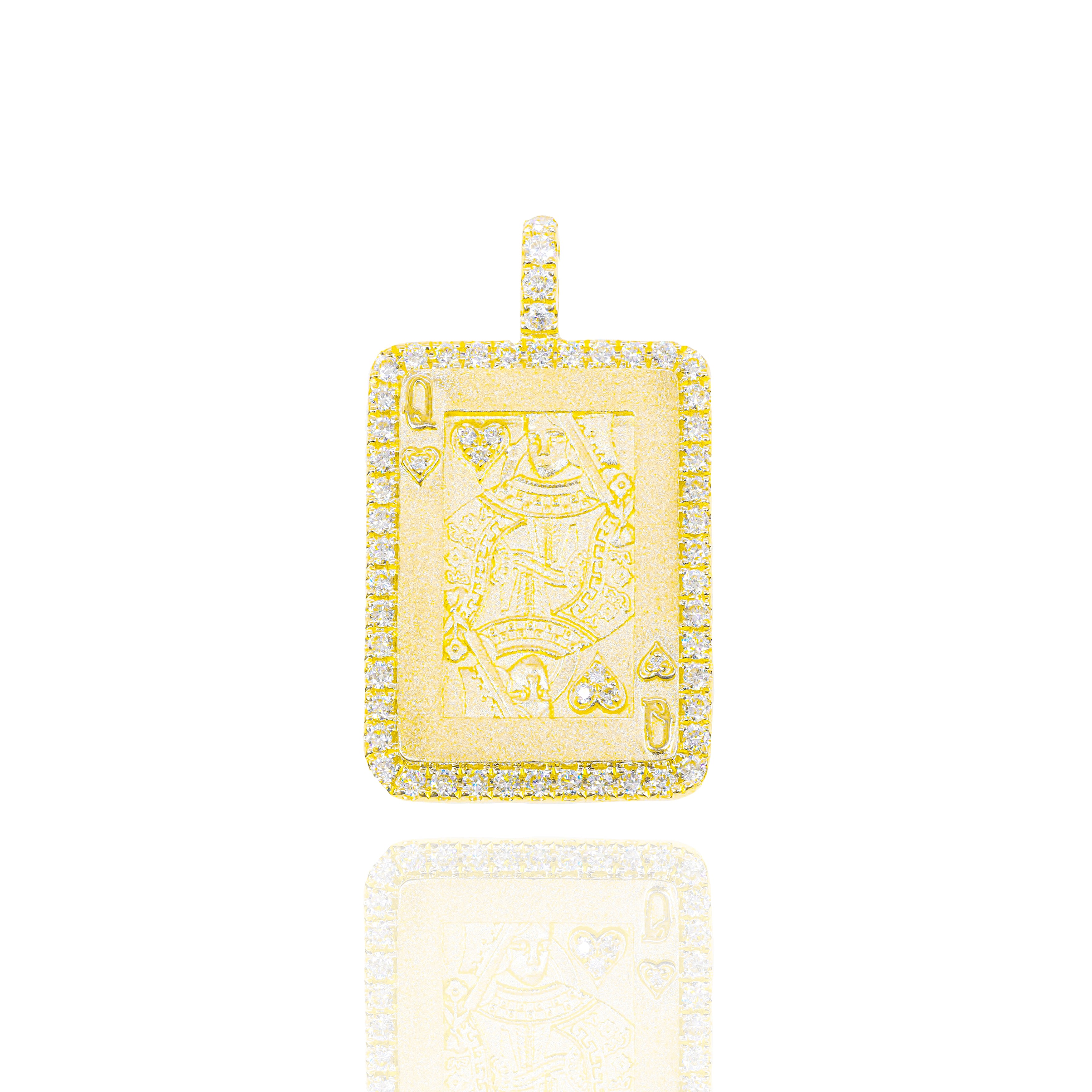 Queen of Hearts Diamond Pendant