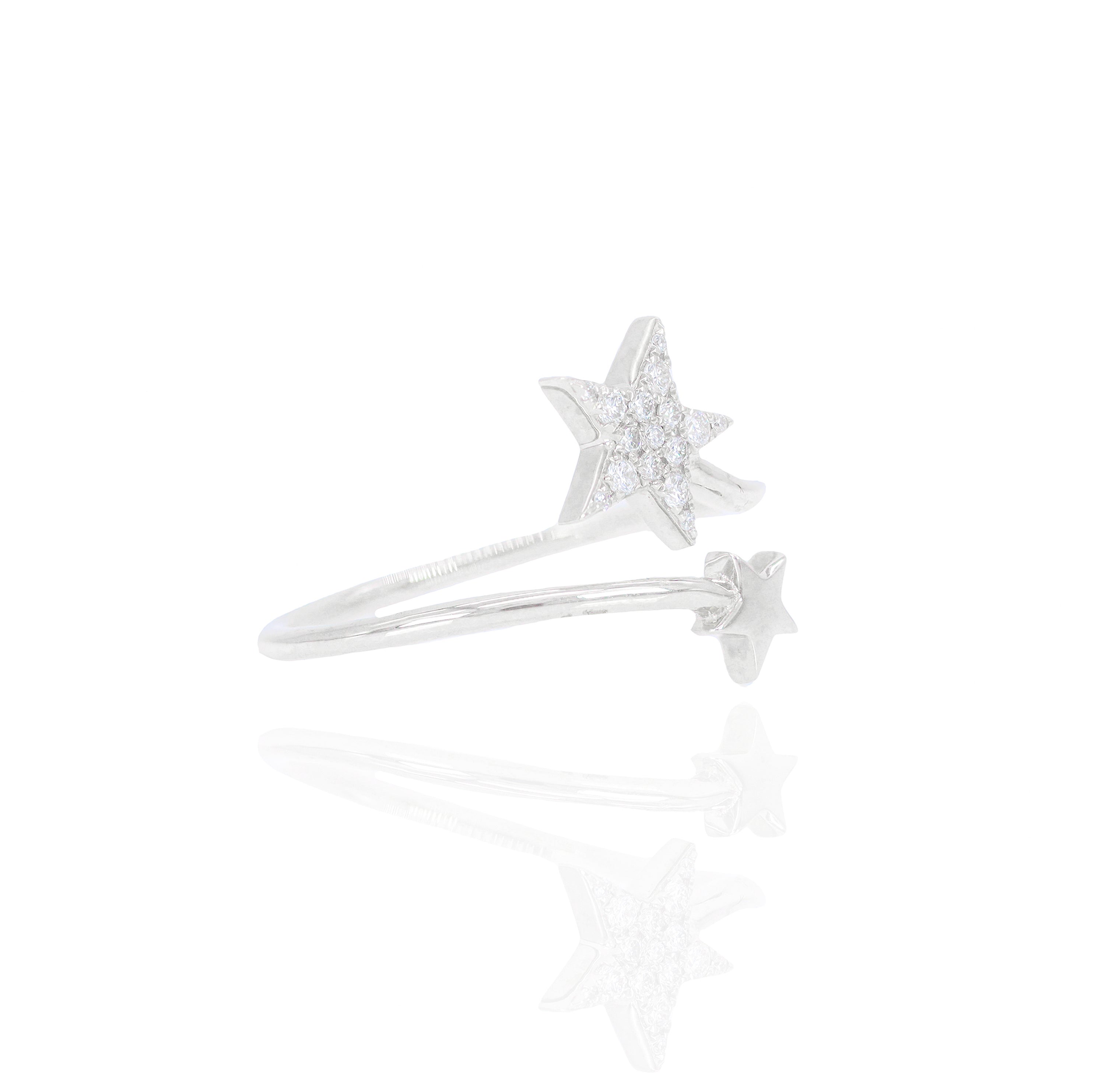 Shooting Star Diamond Ring