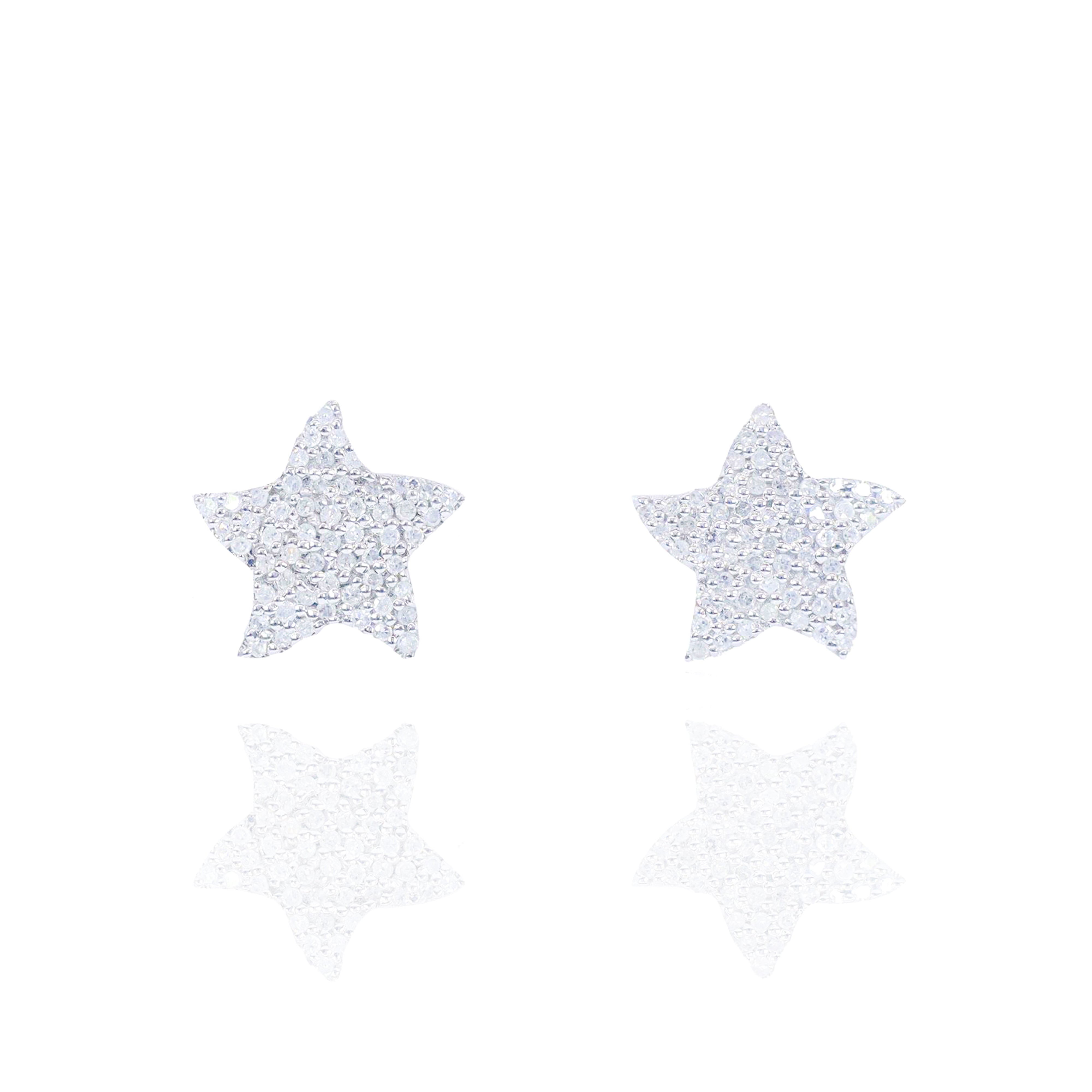 Starfish Diamond Earrings