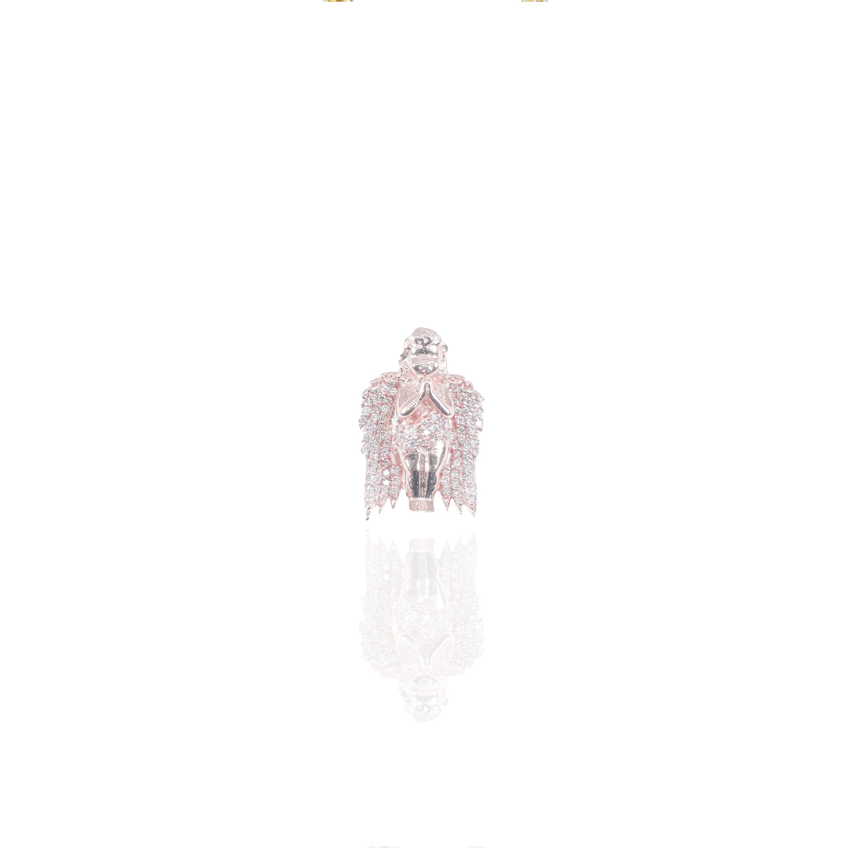 Praying Angel Diamond Pendant
