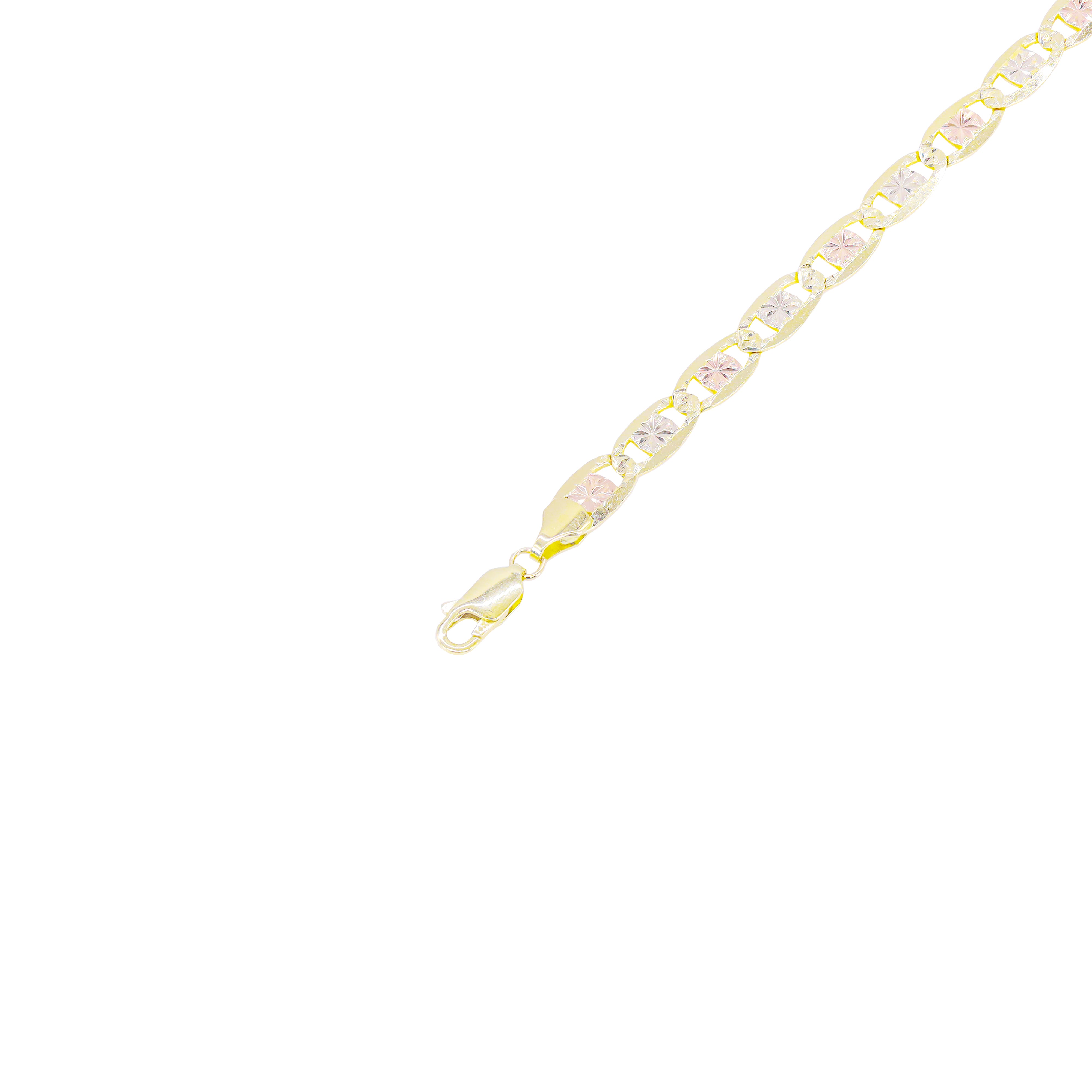 14KT Valentino Tri-Tone Chain