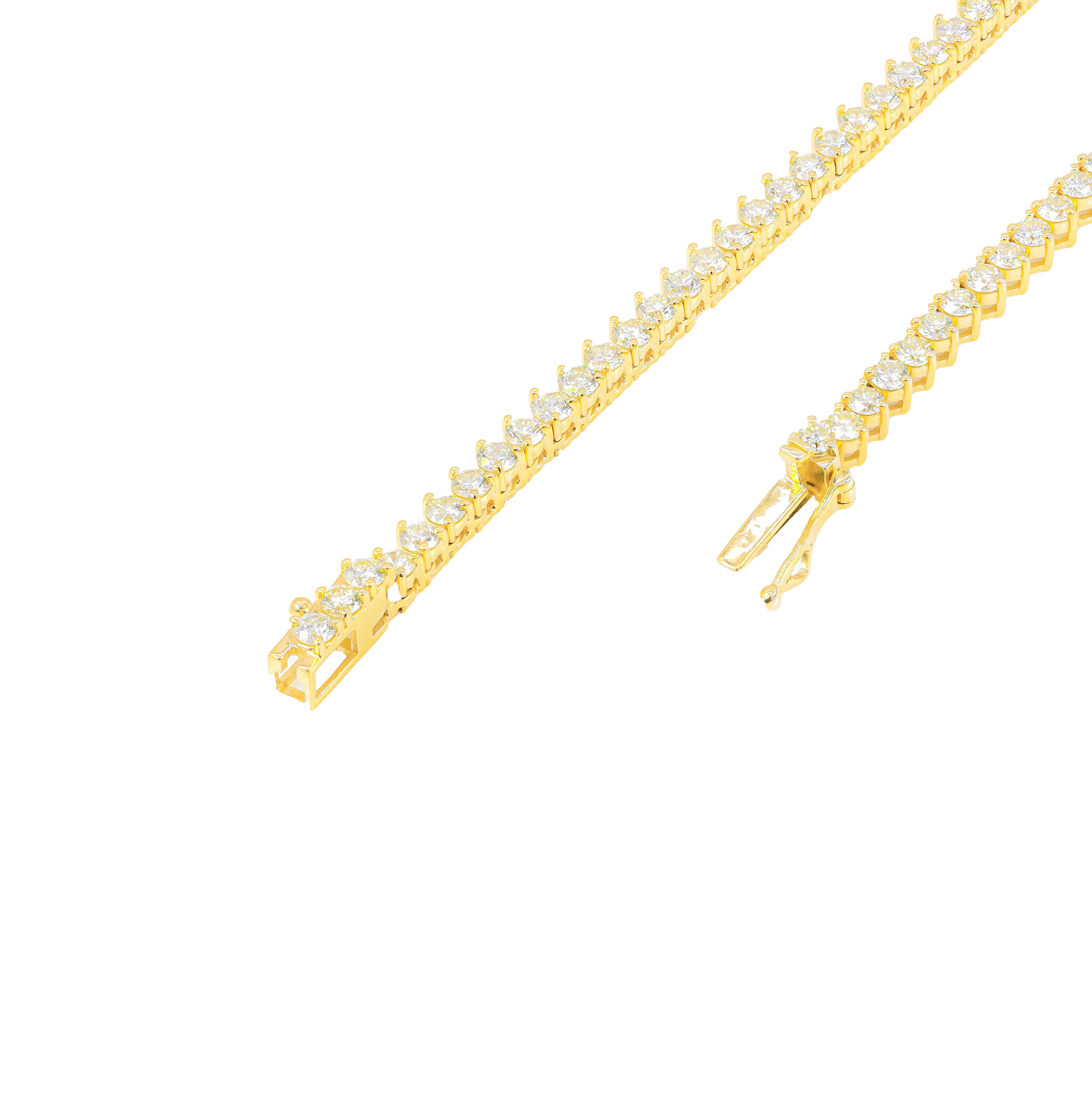 8-Pointer Diamond Tennis Chain
