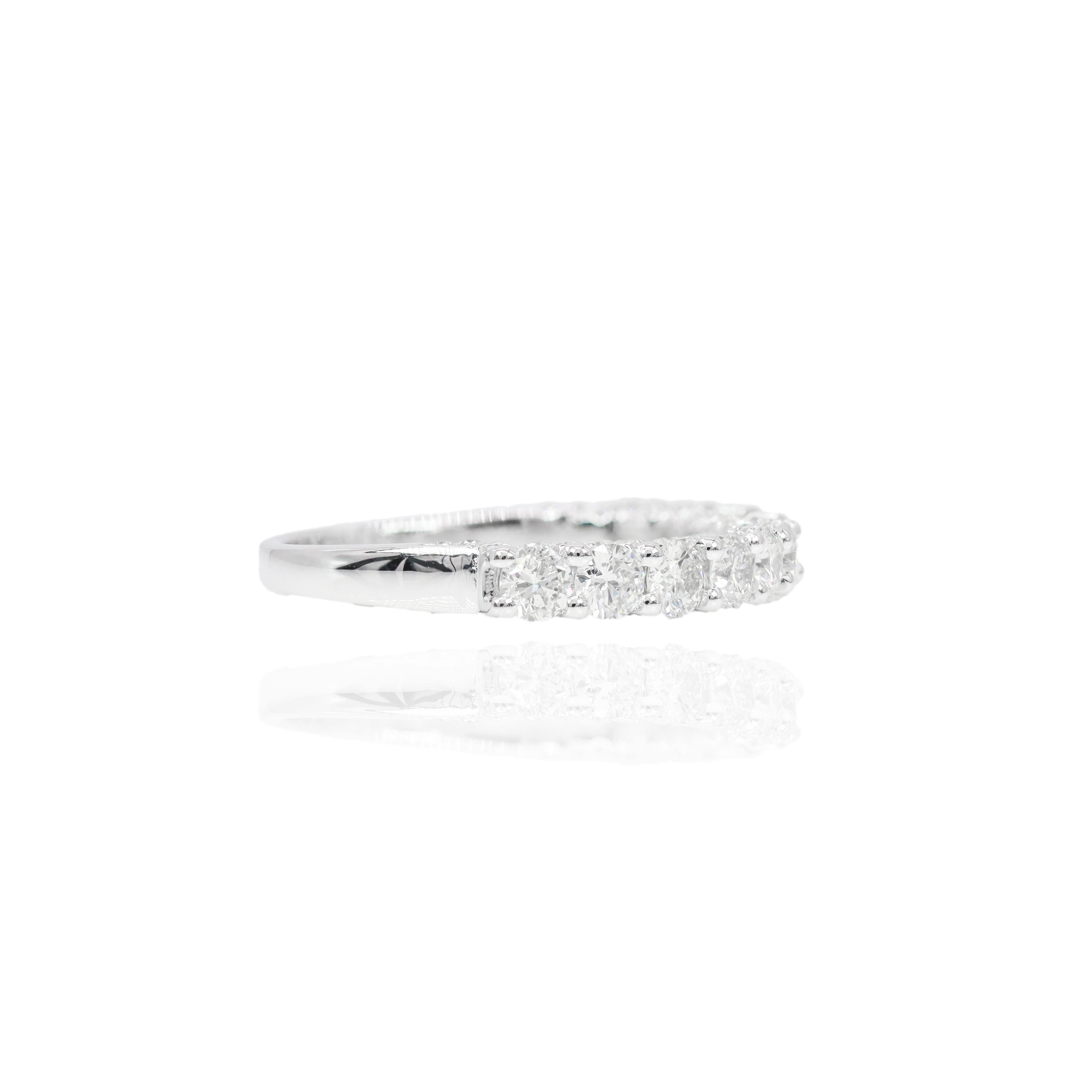 .50 CT Center Diamond with Halo Engagement Ring & Band