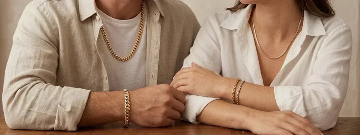 How to Match Your Gold Bracelet and Chain: A Complete Style Guide