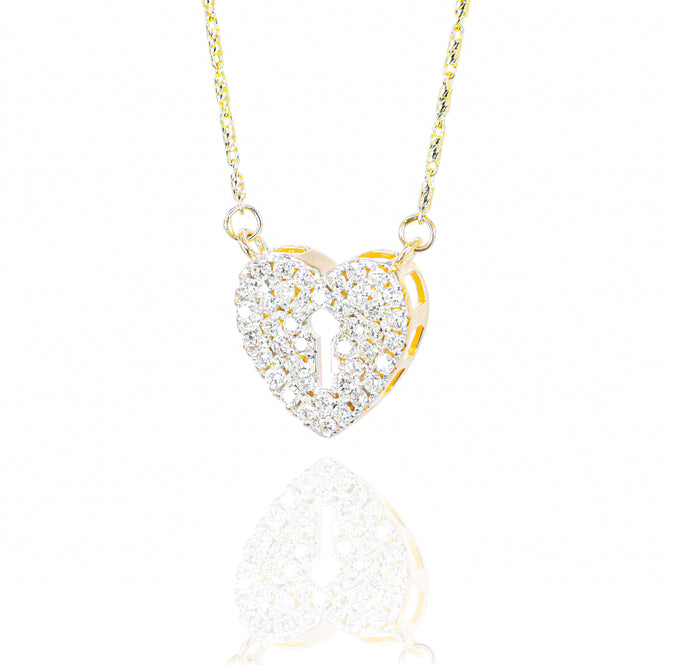Key to My Heart Diamond Pendant image