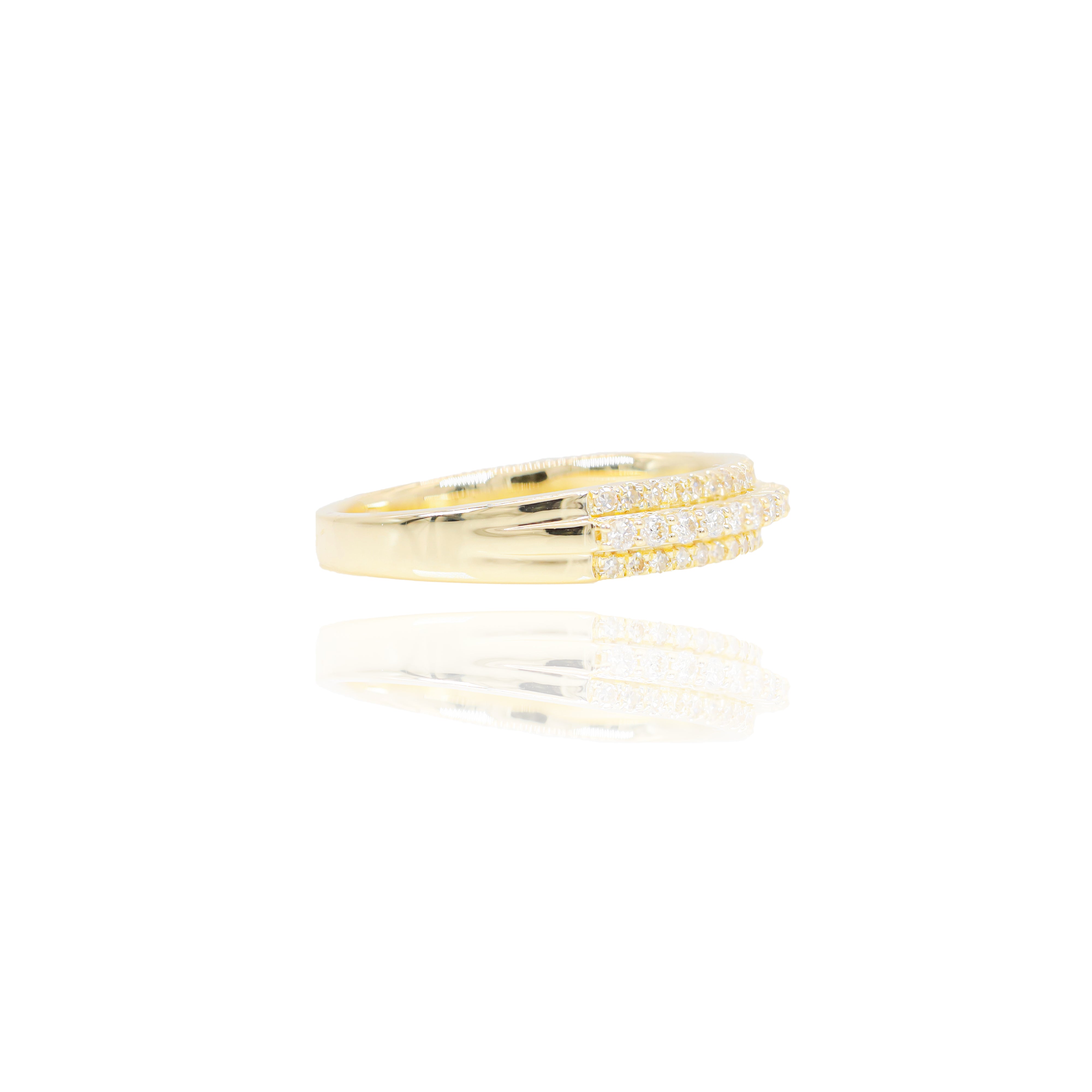 Round Cluster Diamond Engagement Ring & Band with Men's Band (Trio-Set)