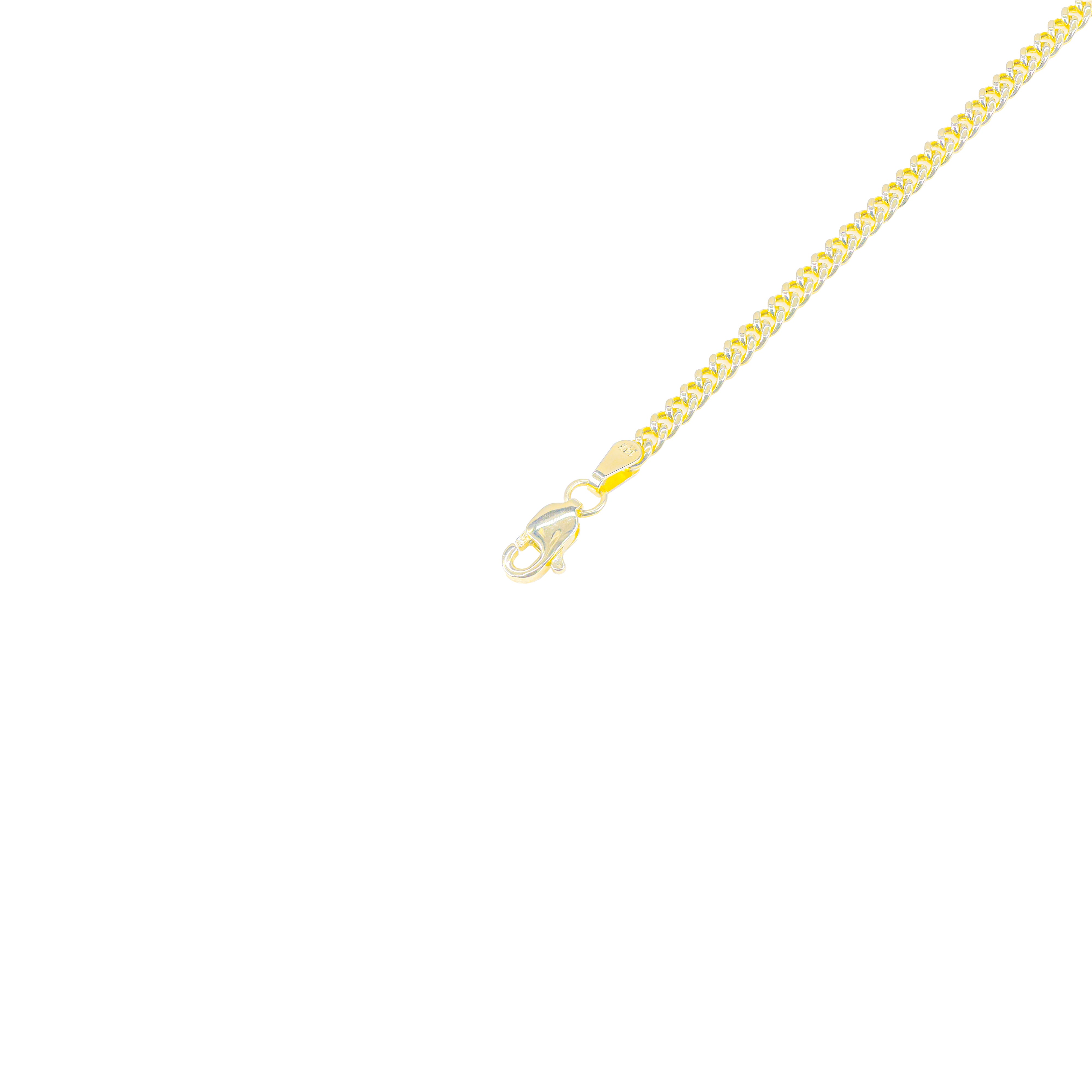 14KT Gold Semi-Solid Miami Cuban Link Chain