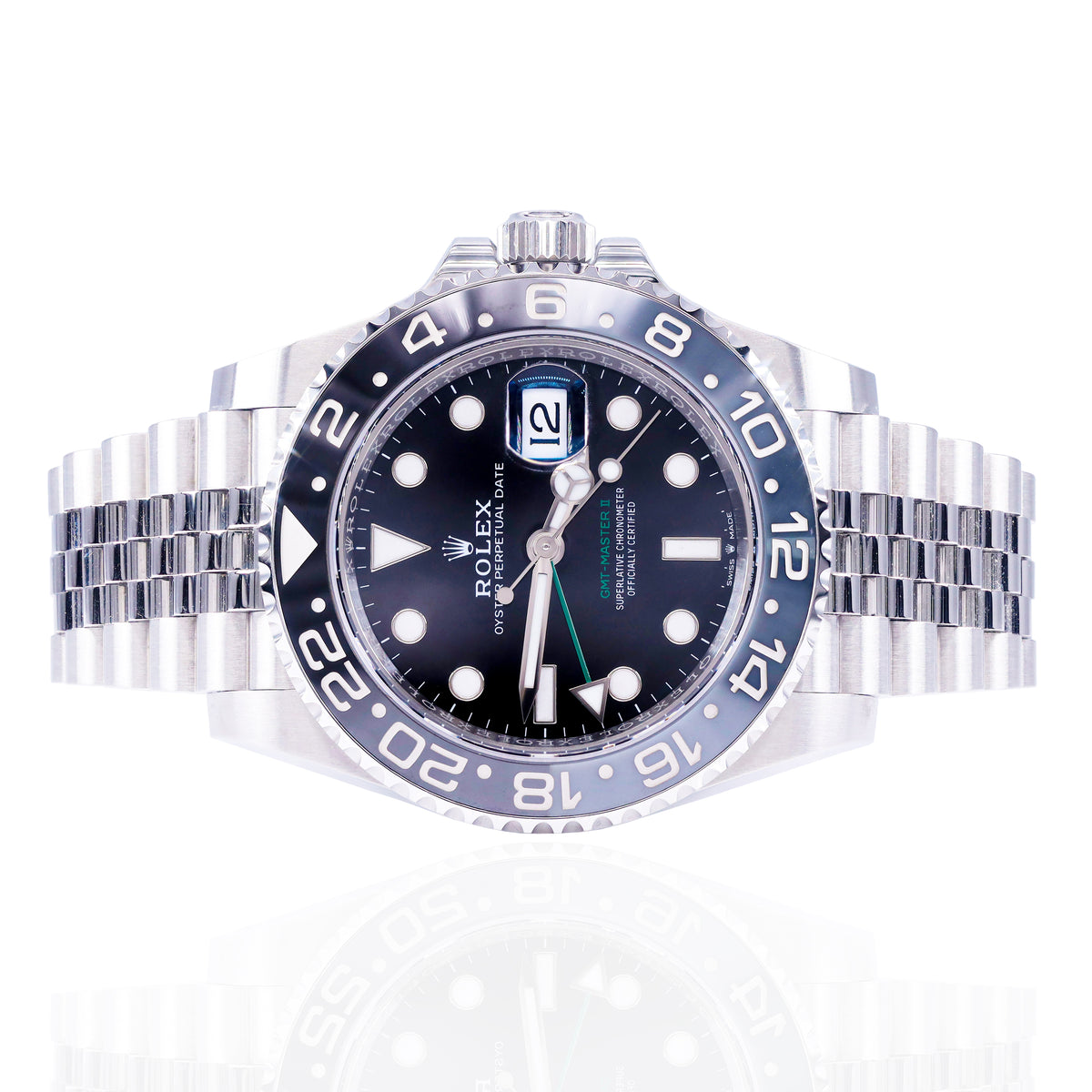 Rolex GMT-Master II Bruce Wayne 40mm 126710GRNR Jubilee Oystersteel Bracelet