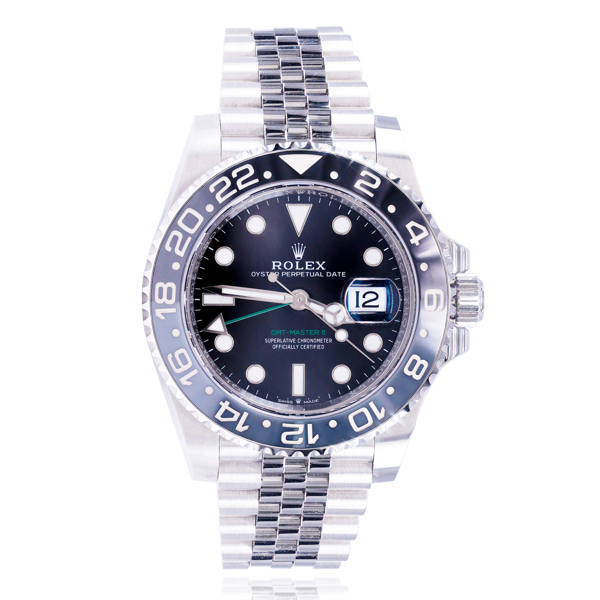 Rolex GMT-Master II Bruce Wayne 40mm 126710GRNR Jubilee Oystersteel Bracelet