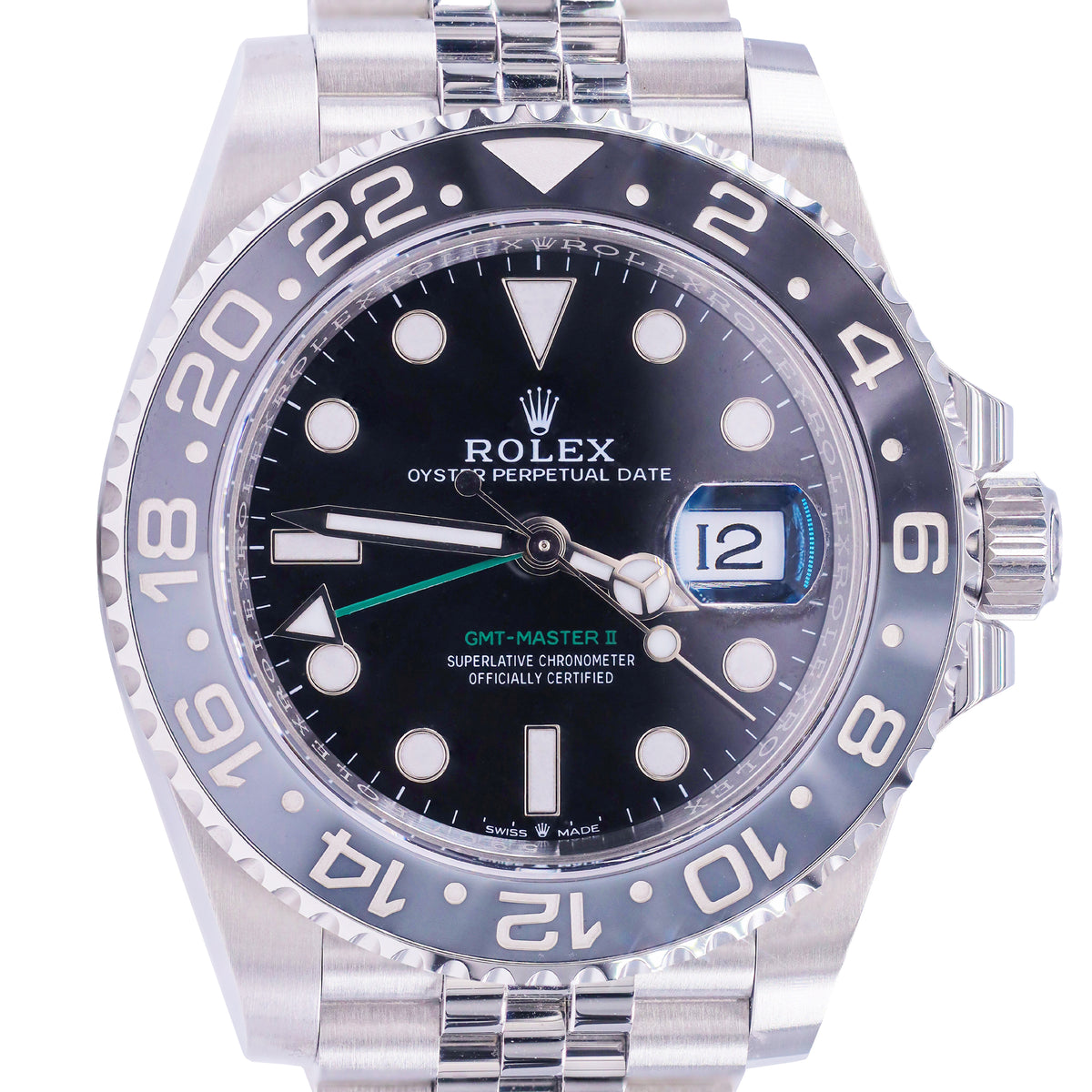 Rolex GMT-Master II Bruce Wayne 40mm 126710GRNR Jubilee Oystersteel Bracelet