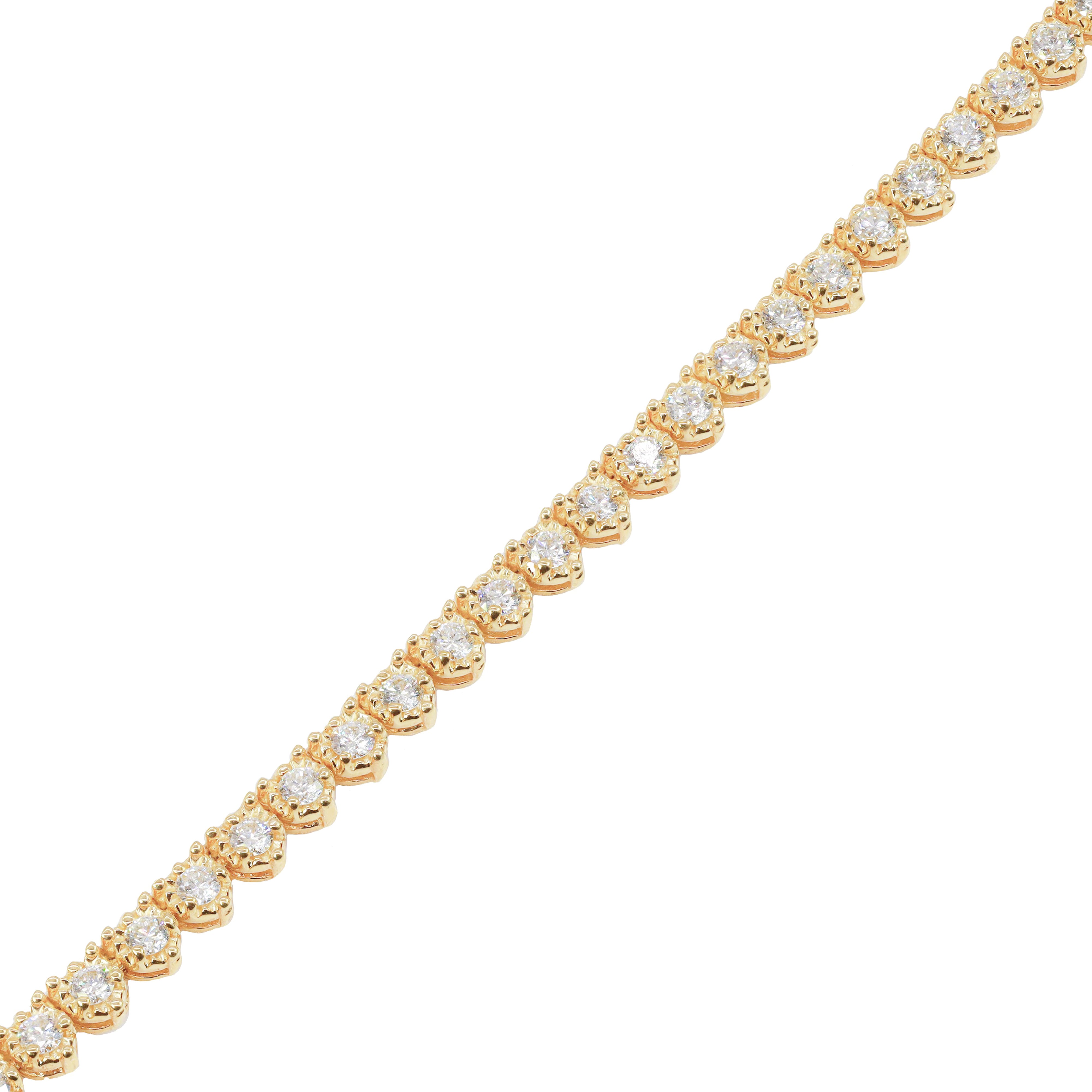 7-Pointer Diamond Tennis Chain