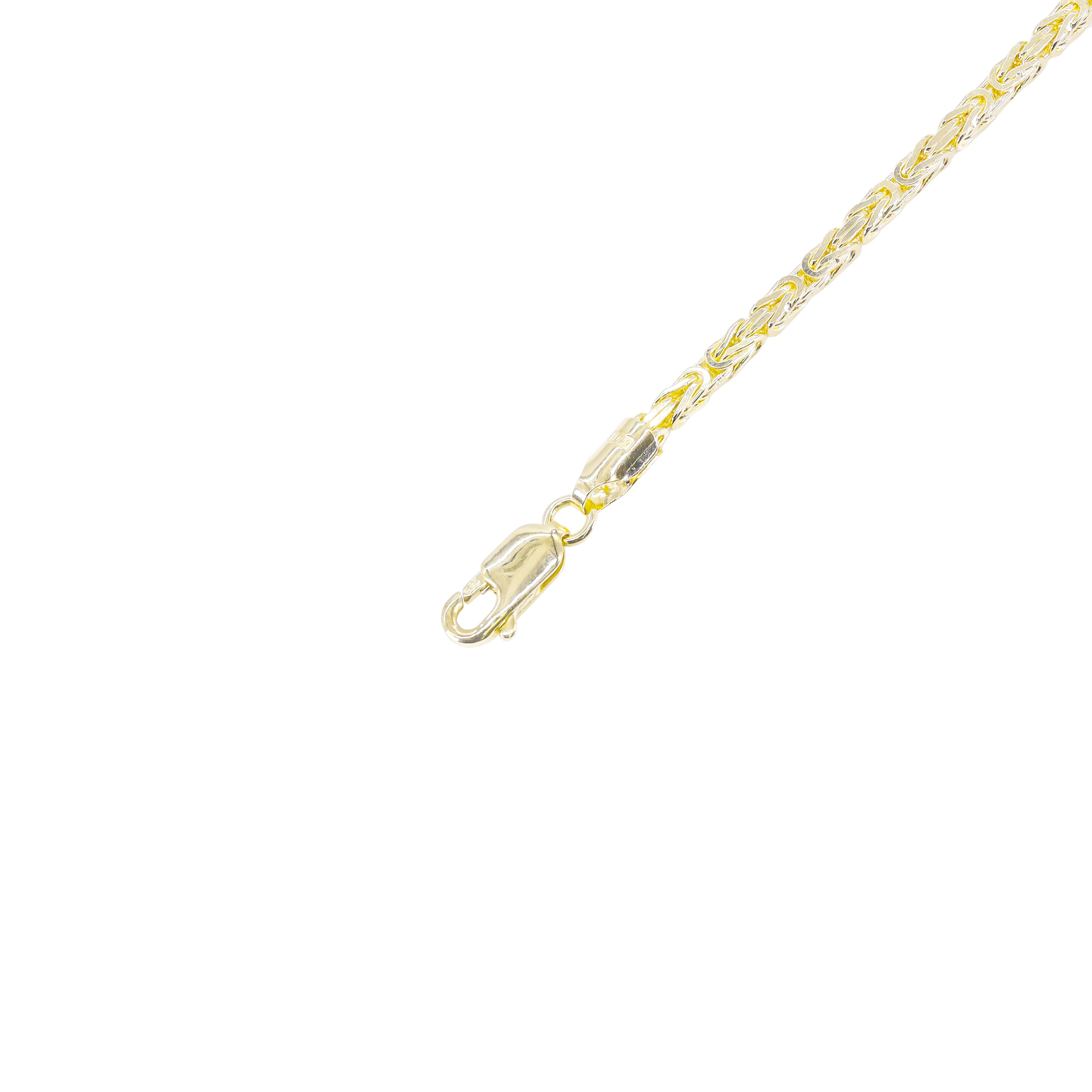 14KT Solid Byzantine Gold Bracelet