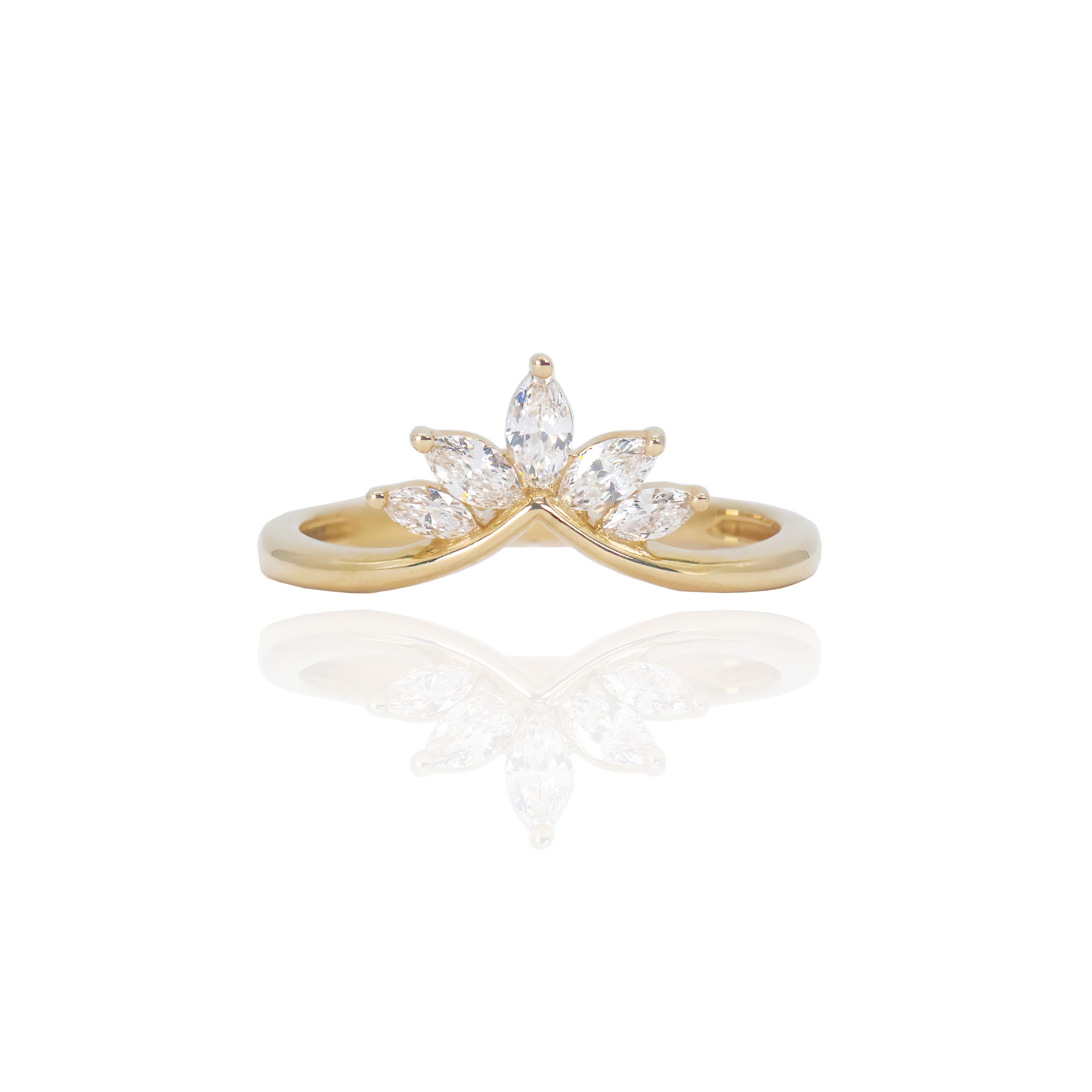 Marquise Diamond Band