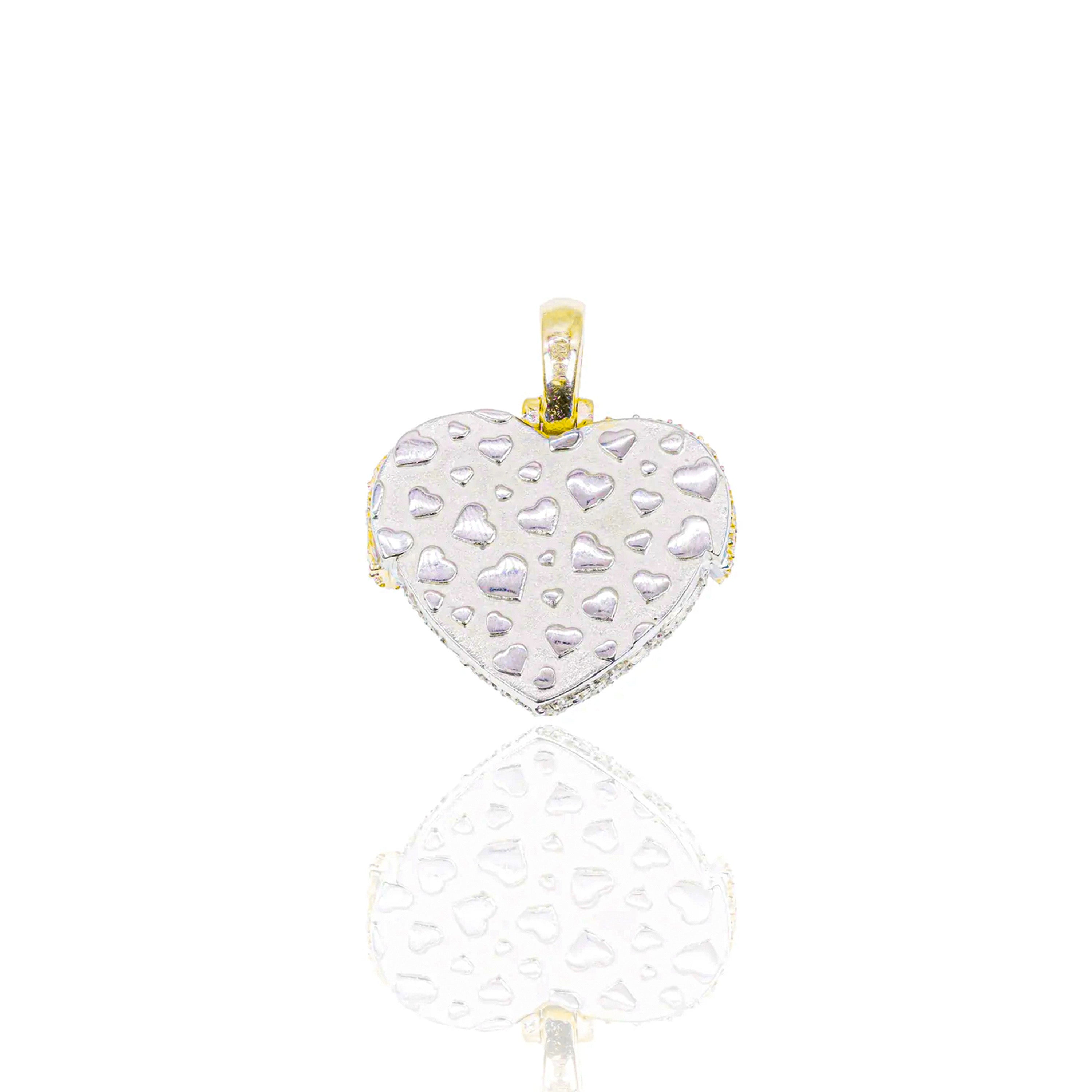 Pouring Over Love Diamond Pendant
