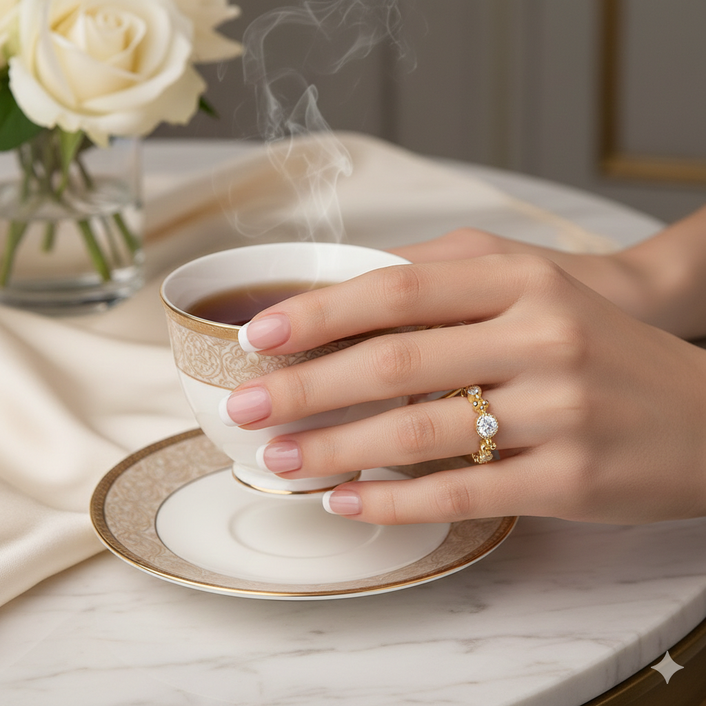 Multi-Round Diamond Band Ring