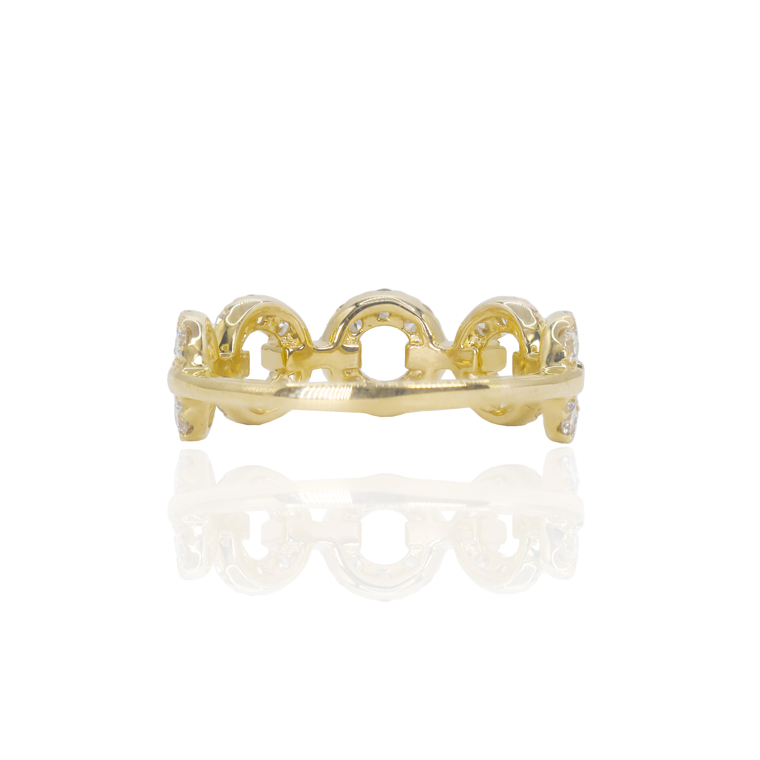 Halo Diamond Band