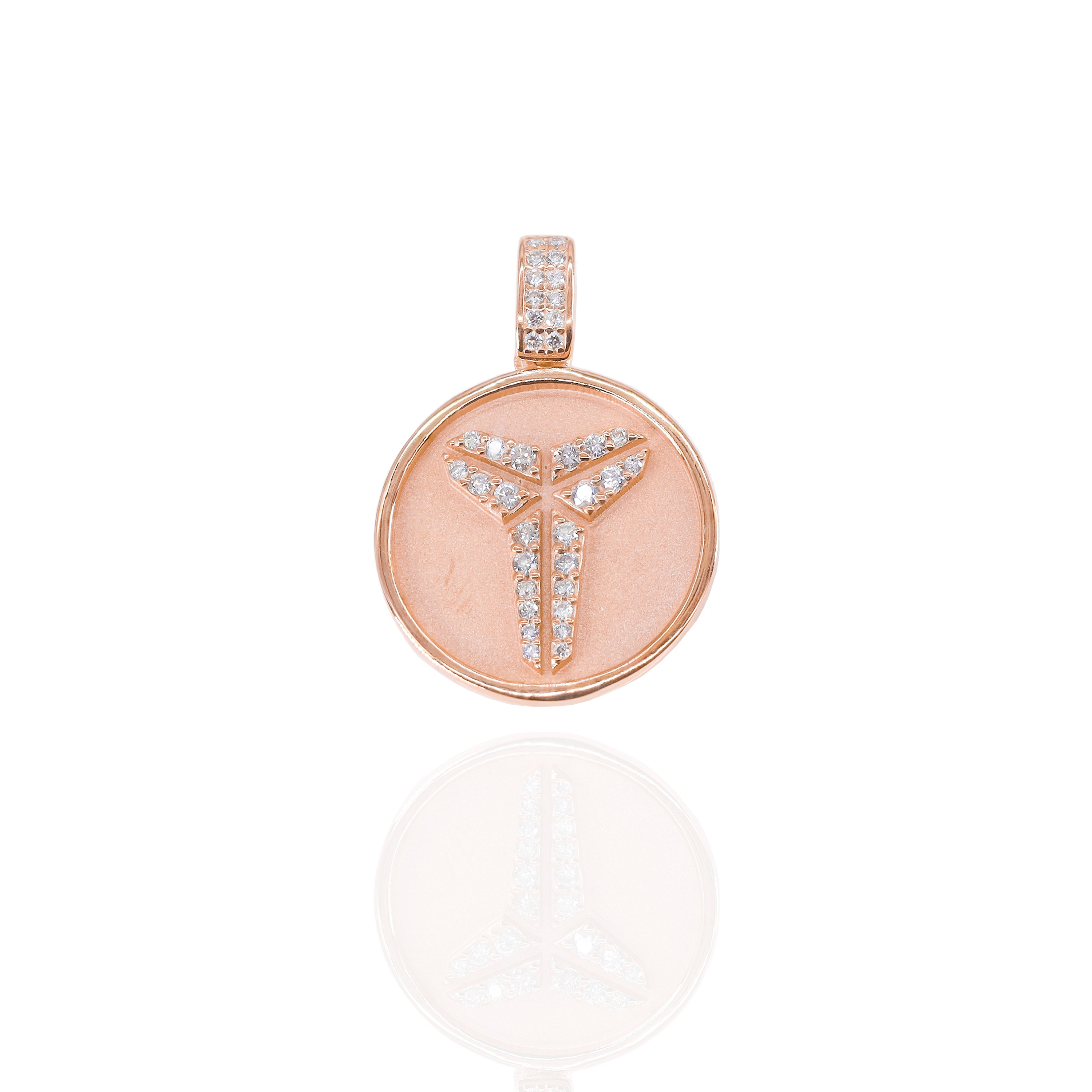 The Gold Mamba Diamond Pendant