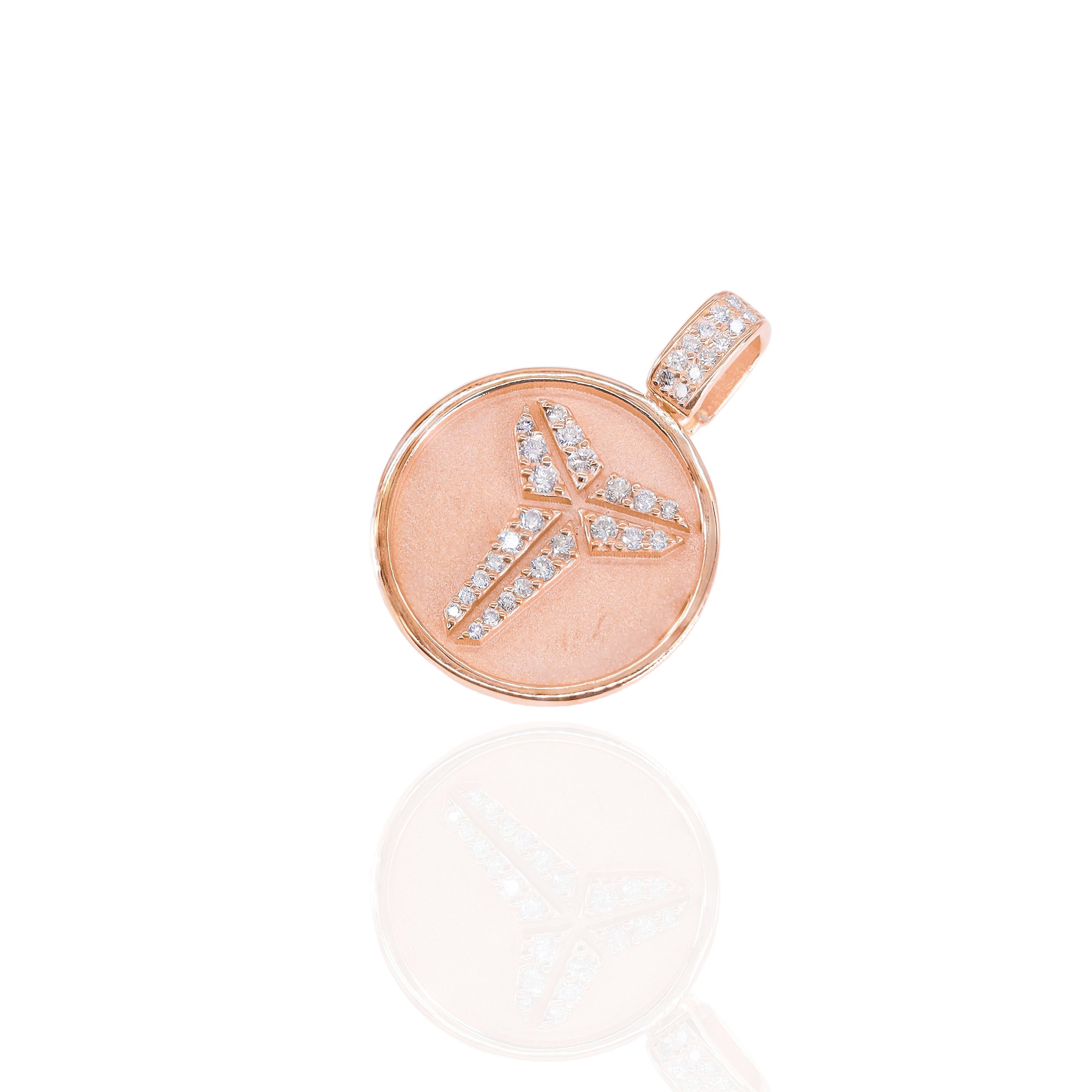 The Gold Mamba Diamond Pendant