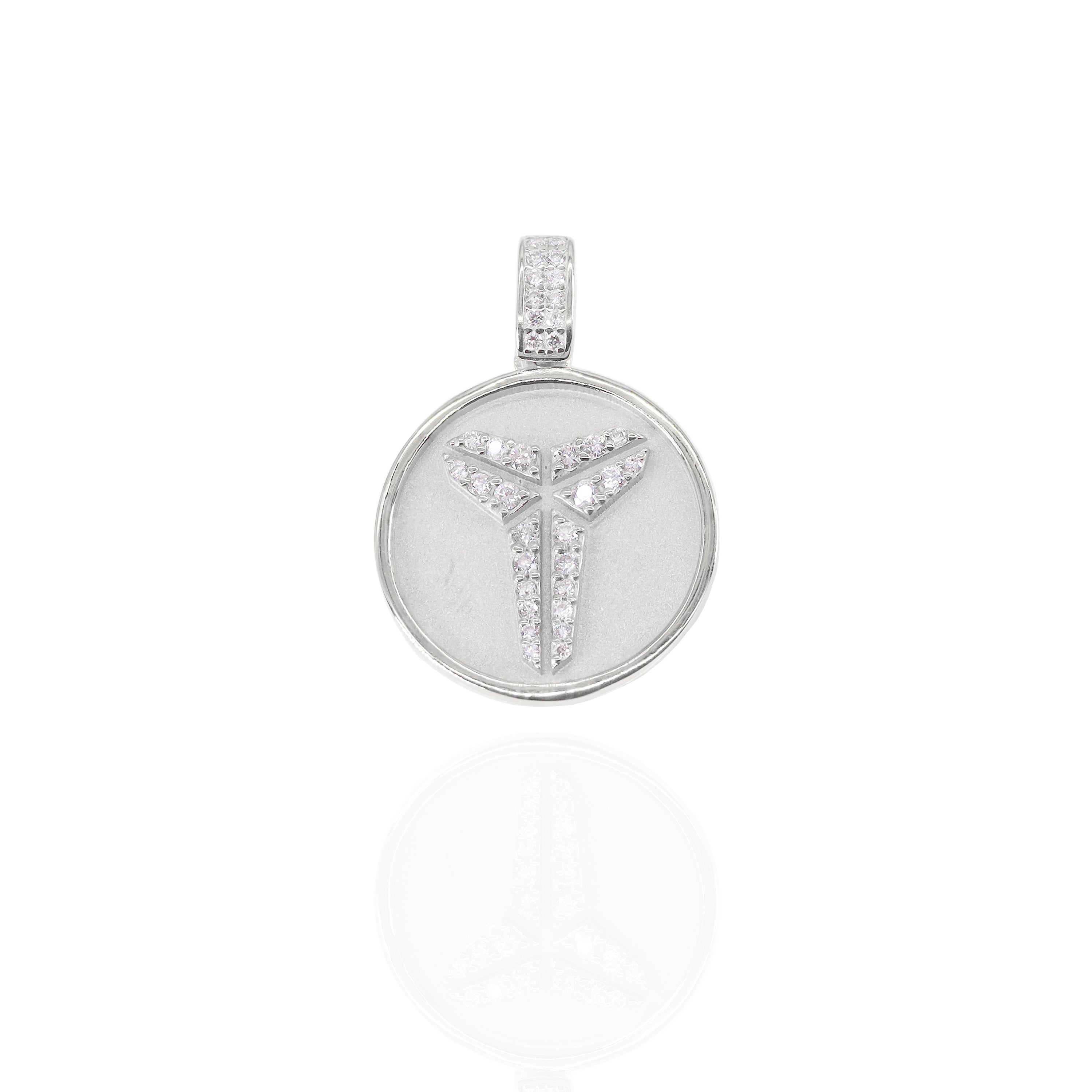 The Gold Mamba Diamond Pendant
