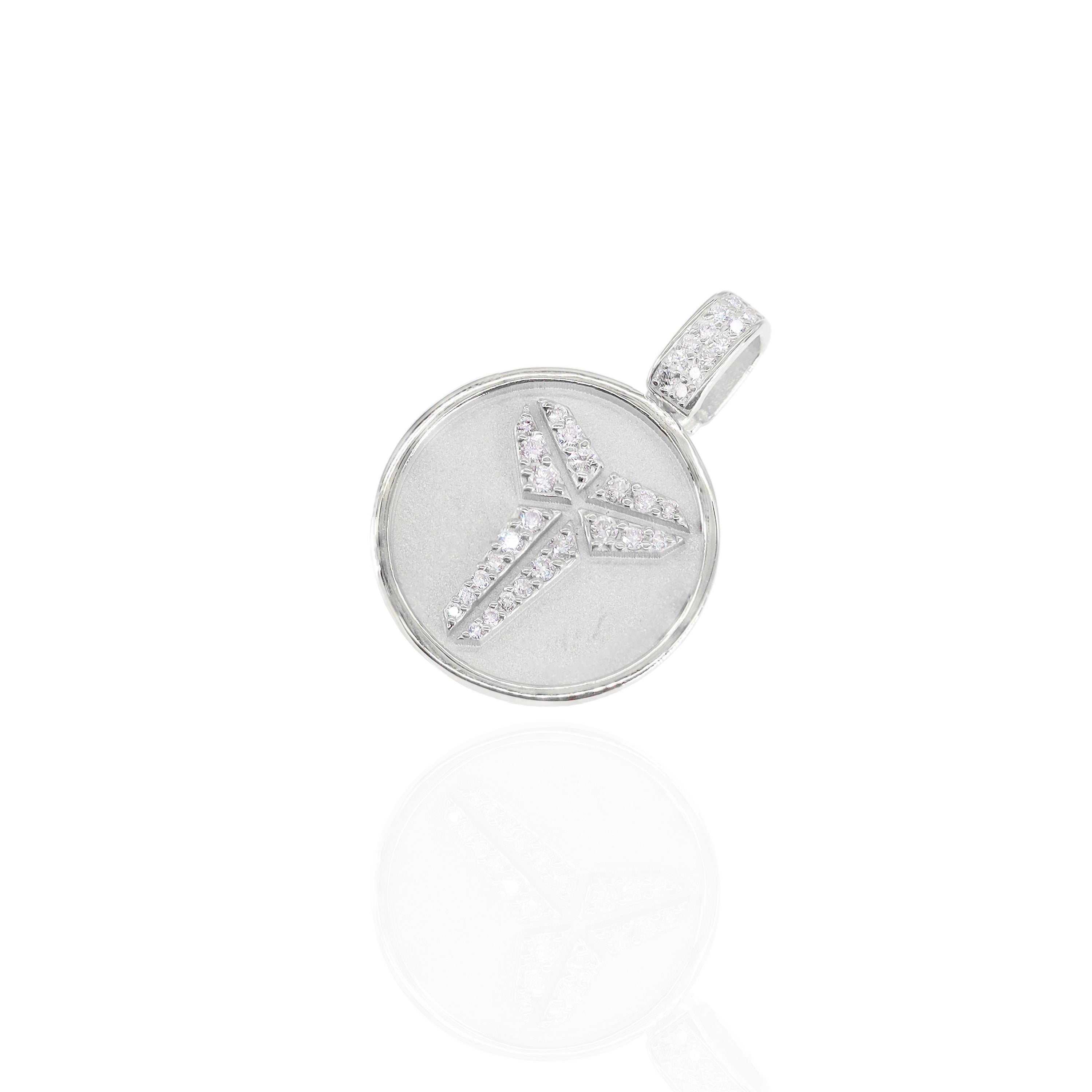 The Gold Mamba Diamond Pendant