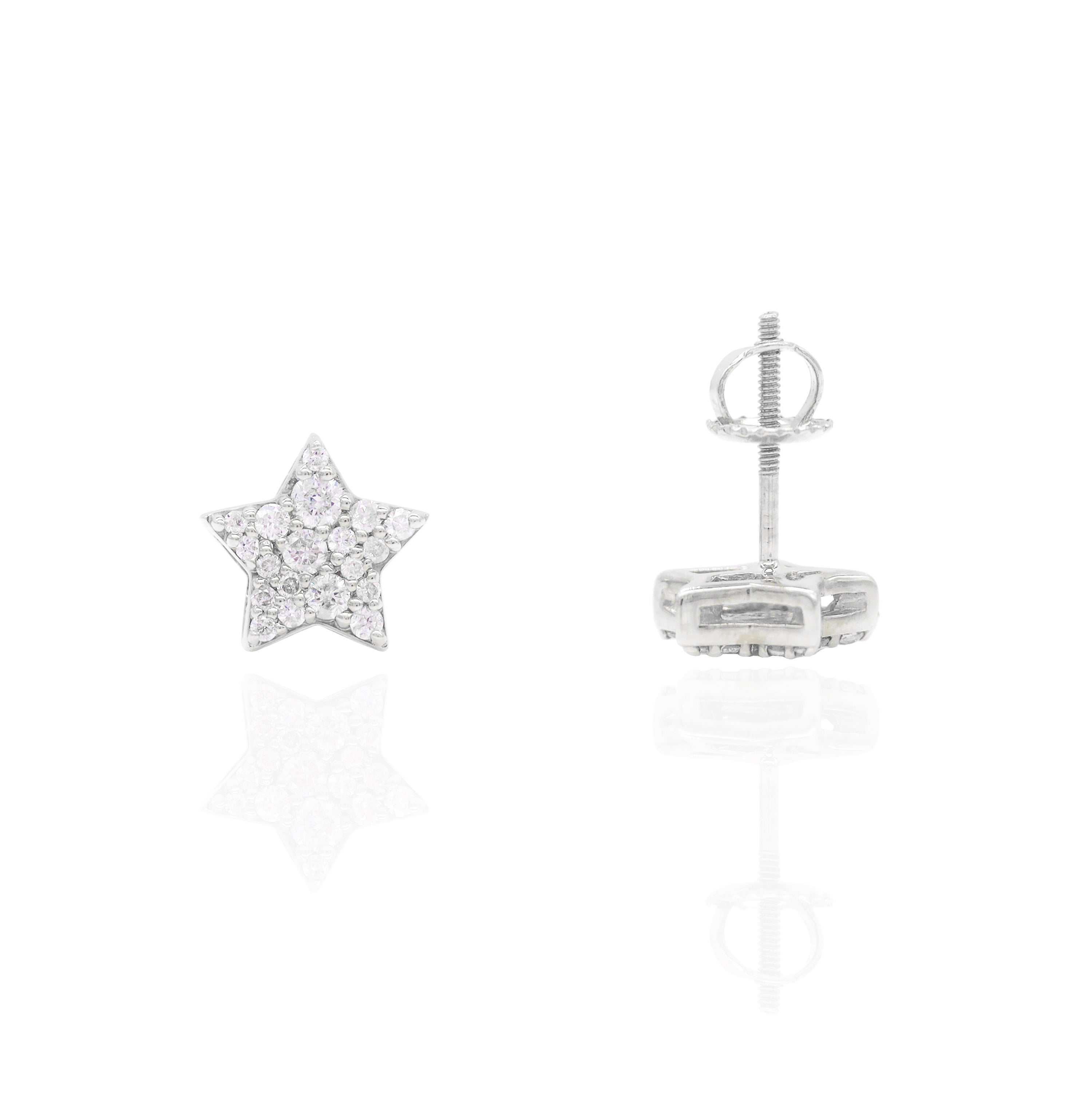 Star Mosaic Diamond Earrings
