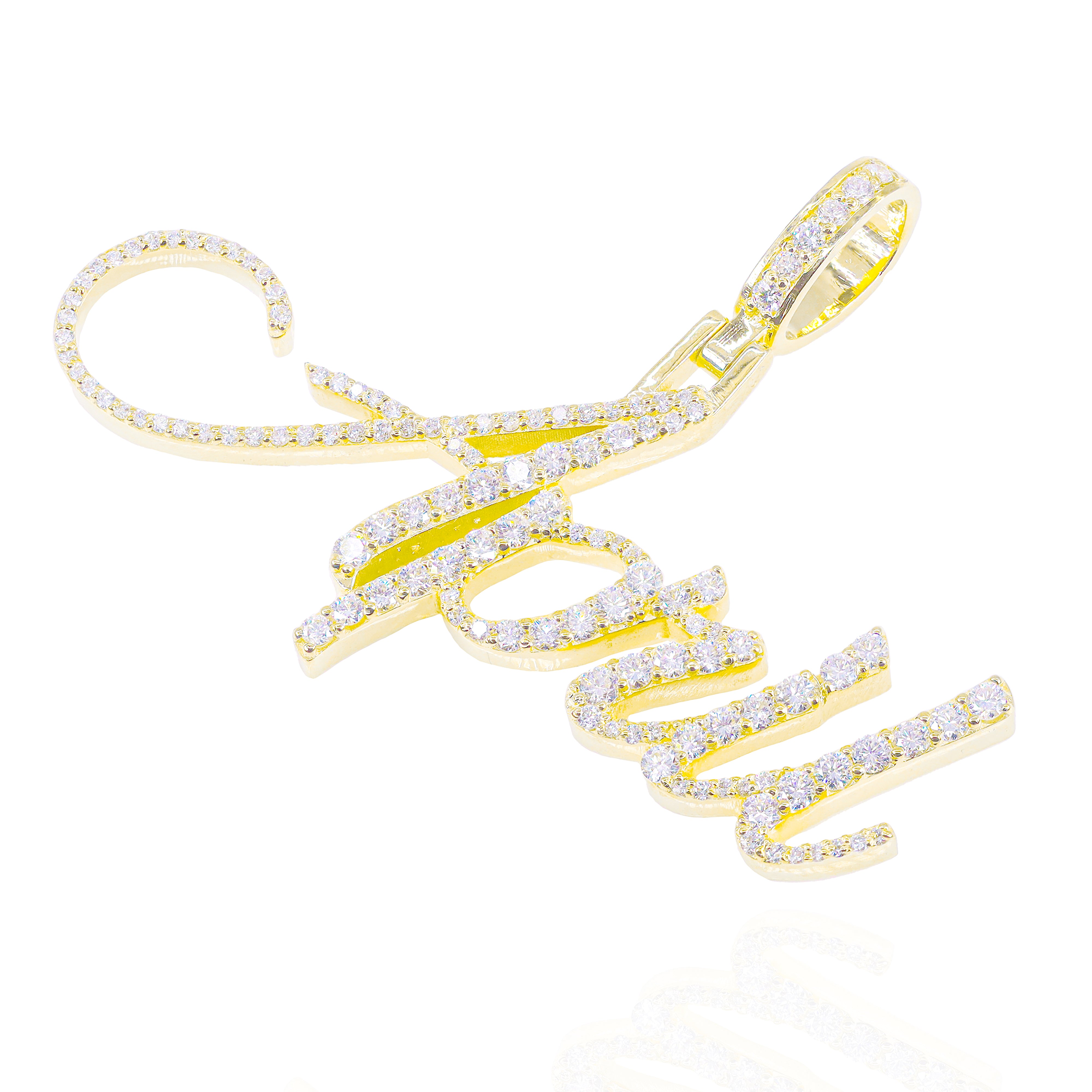 Custom Design Deposit -  Diamond Name Pendant