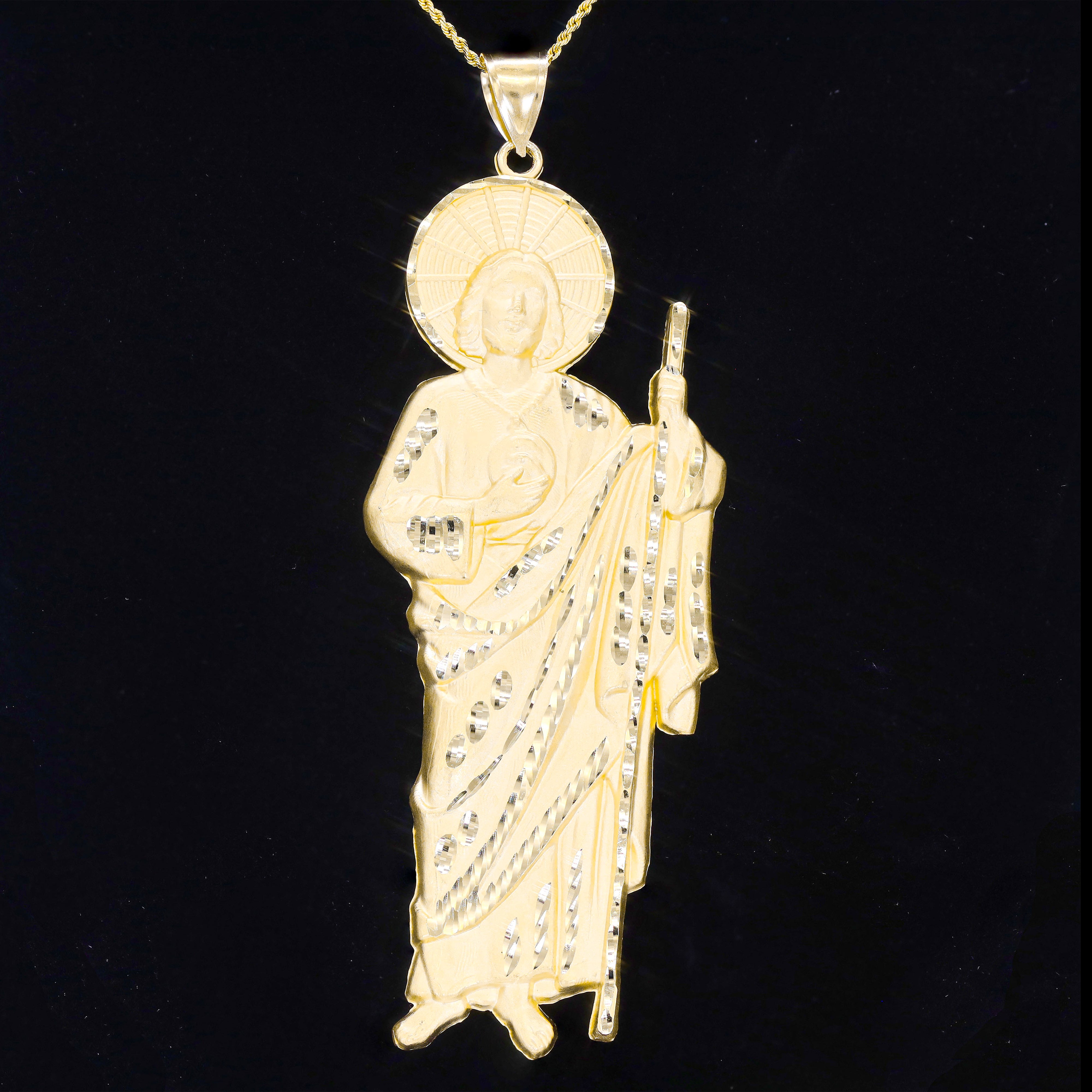 Saint Jude Gold Pendant