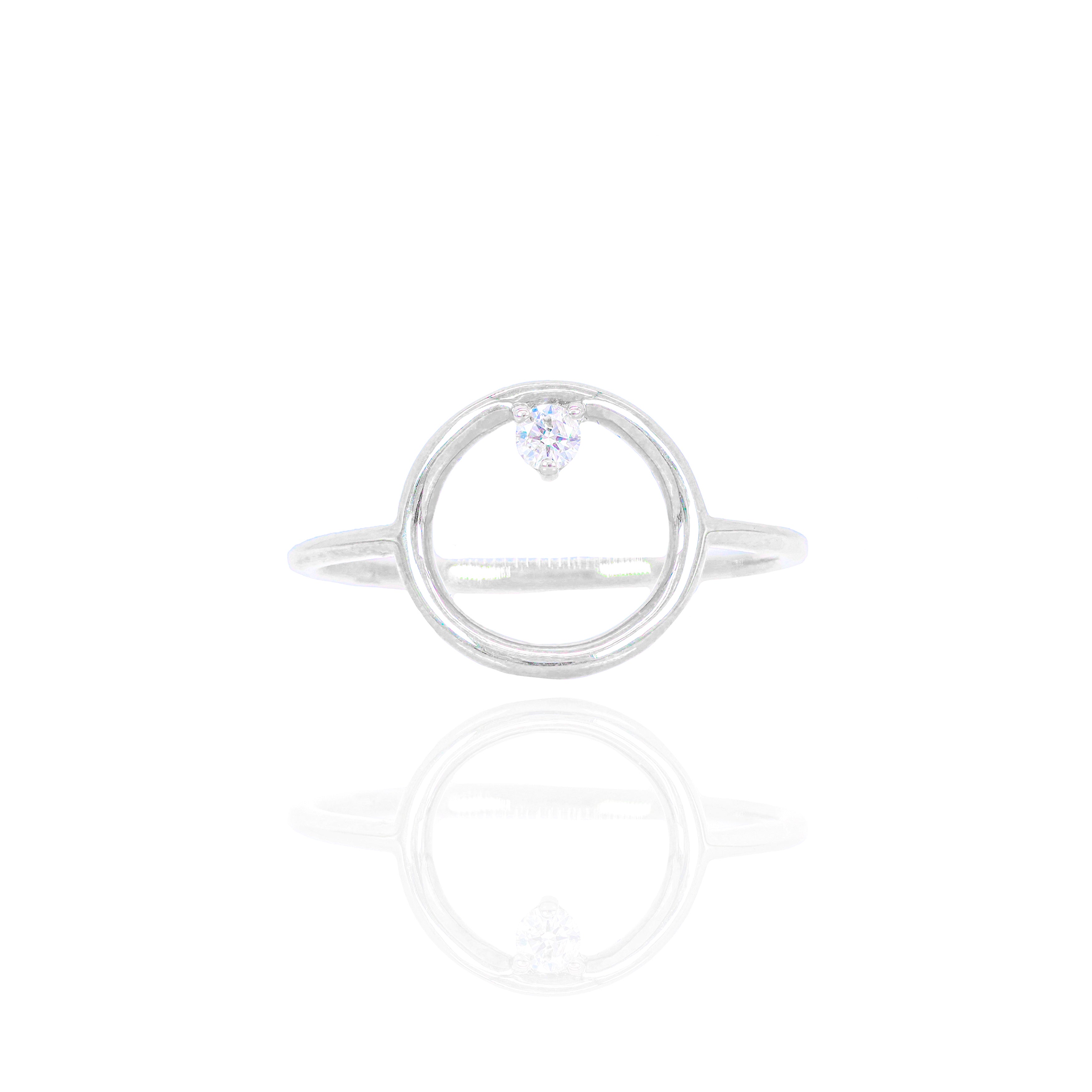 Diamond Hope Gold Ring