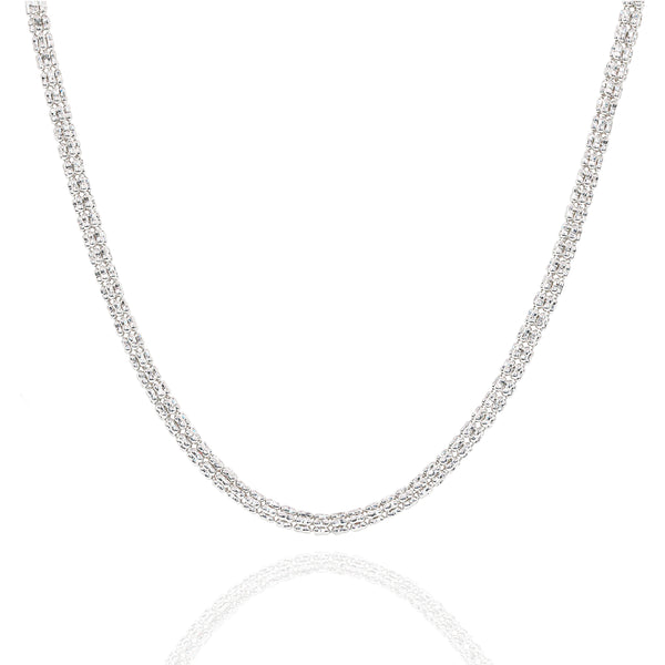 10KT White Gold ICE Gold Chain image