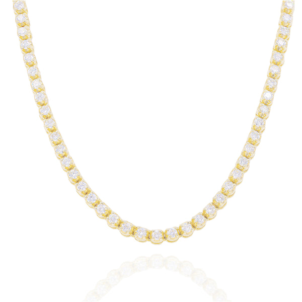 6-Pointer Tennis Diamond Chain image