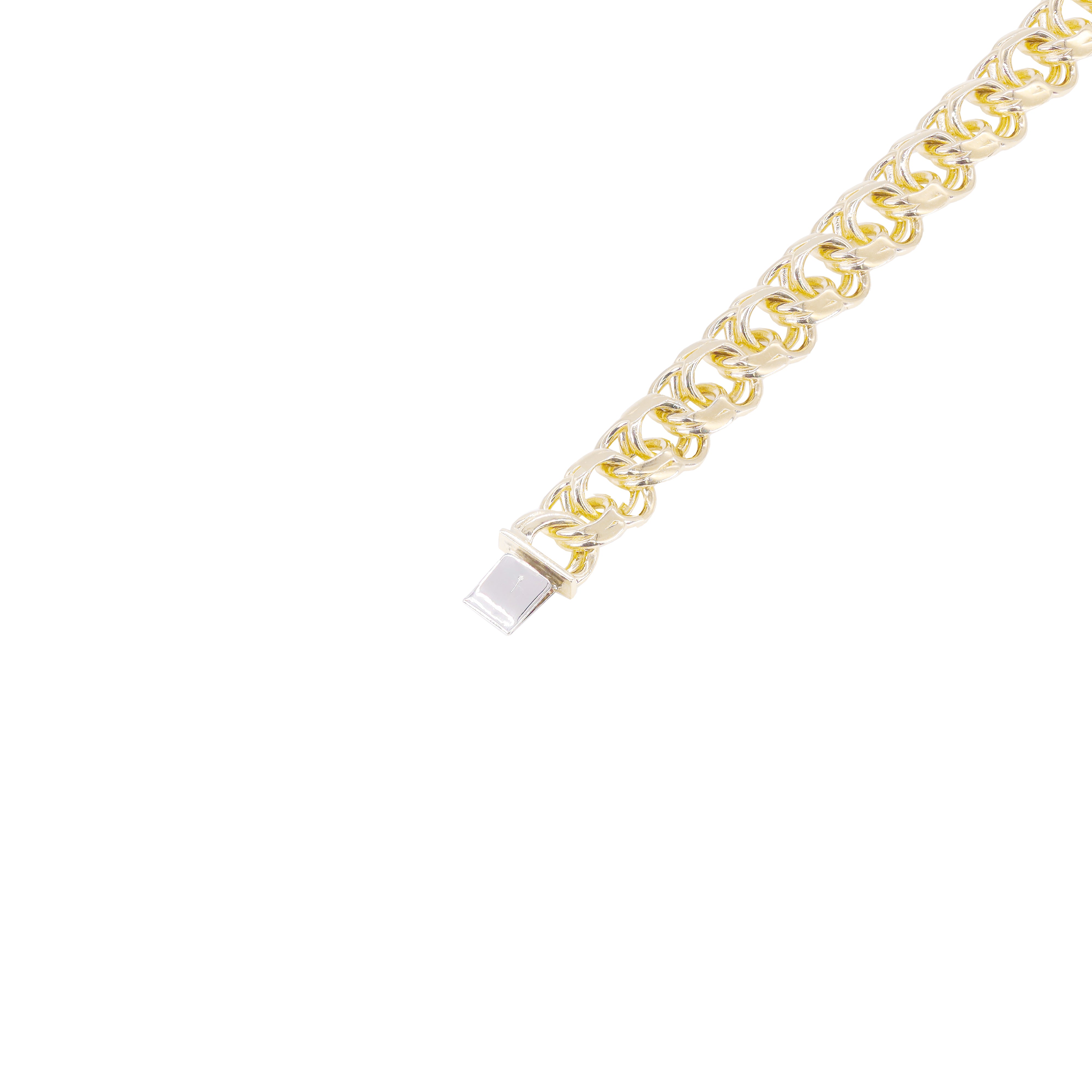 14KT Italian Yellow Gold Solid Chino Chain