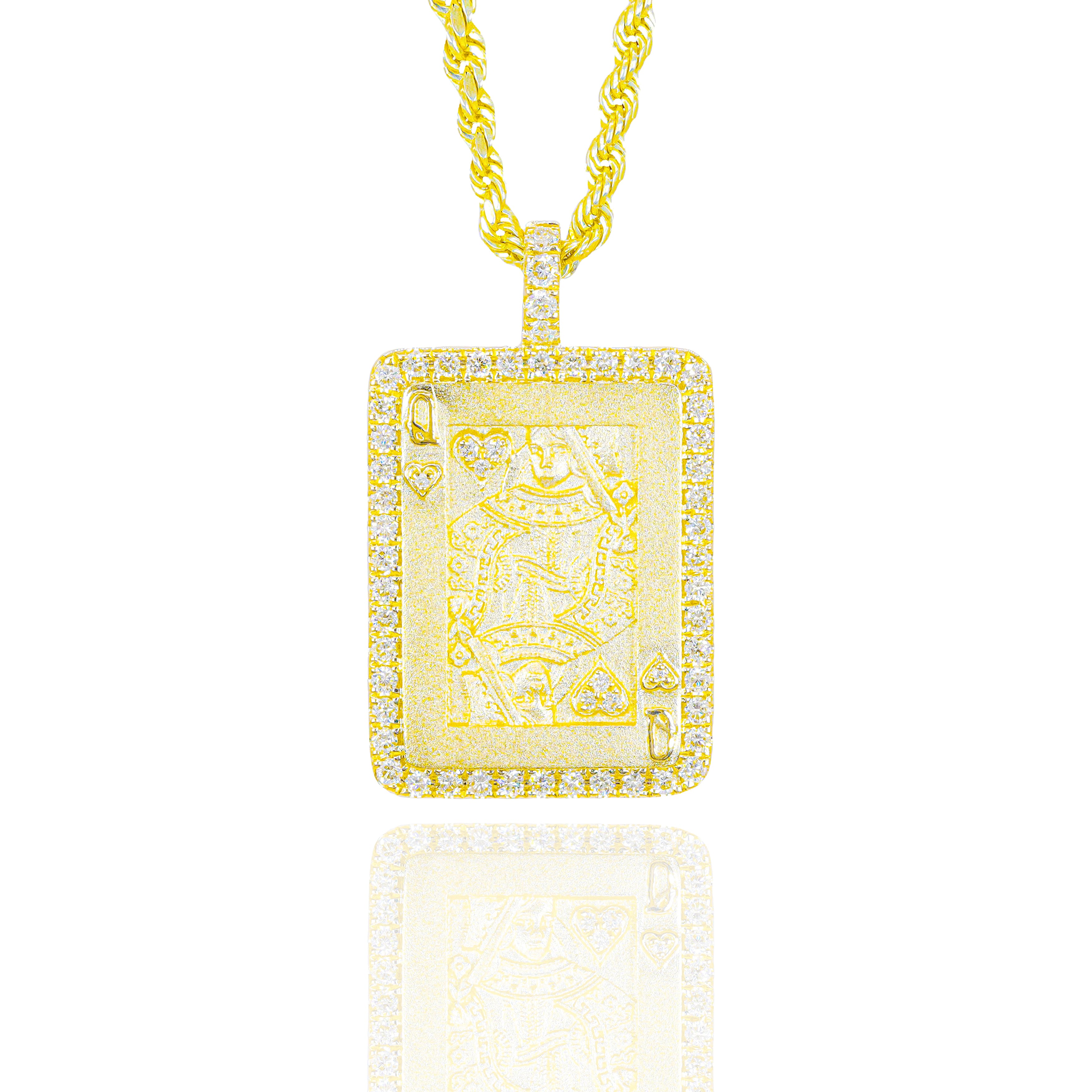 Queen of Hearts Diamond Pendant