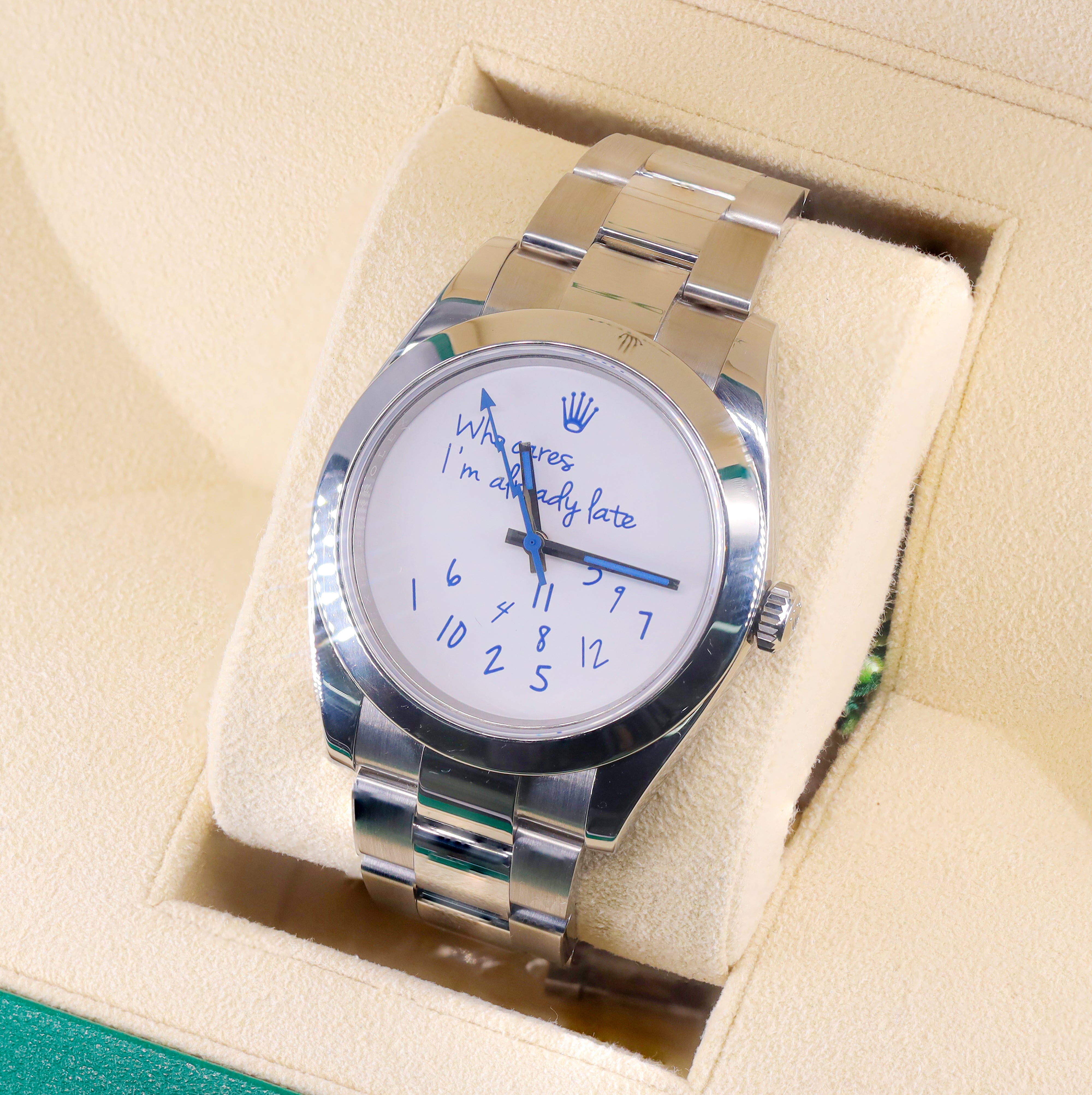 Rolex 126334 DateJust Colatte x Mad Paris Collaboration White Dial 41mm