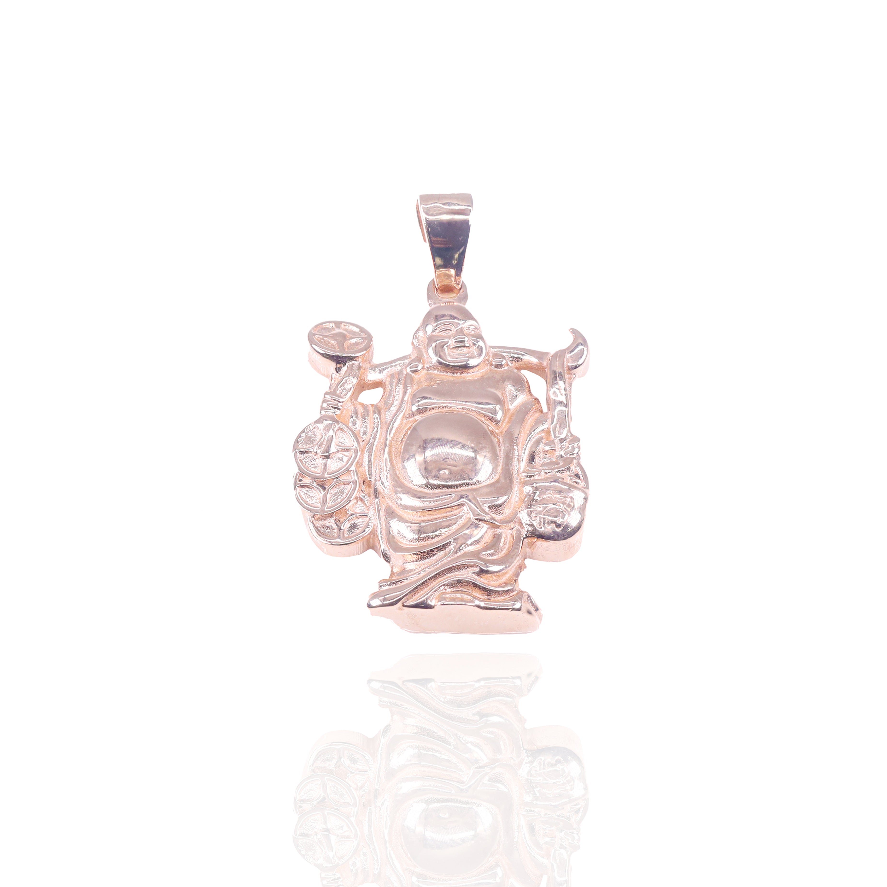 Rose Gold Buddha Pendant